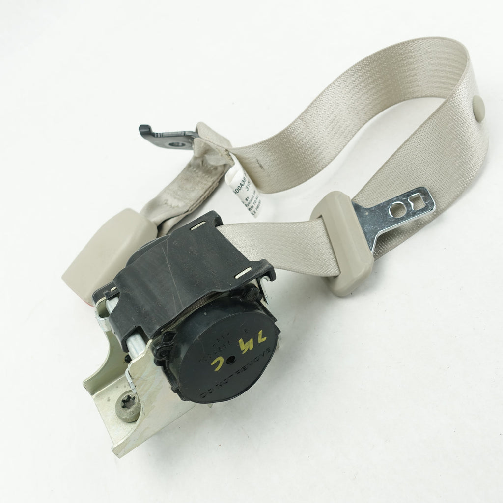 2010 2011 2012 Ford Taurus Rear Center Seat Belt Gray