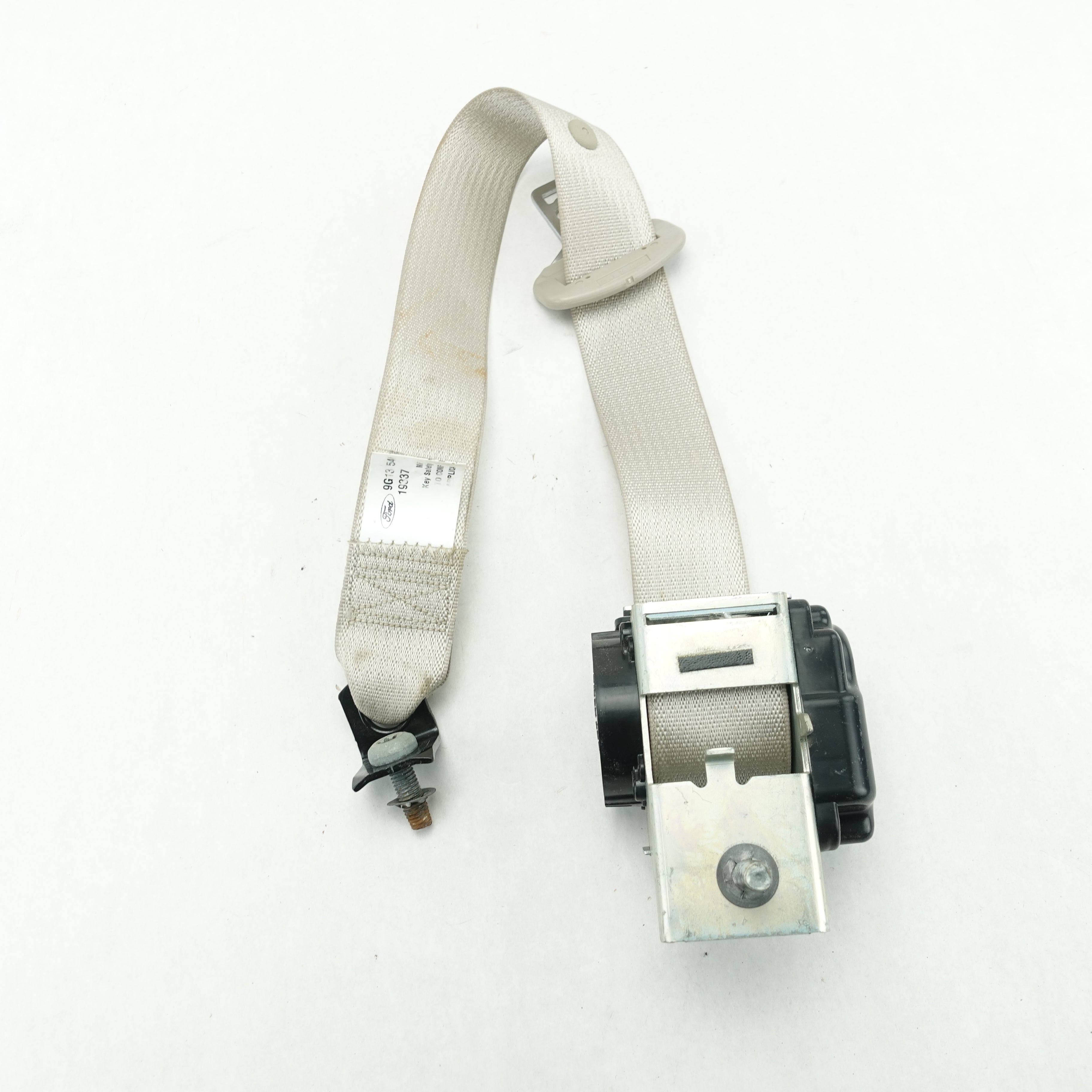 2010 2011 2012 Ford Taurus Left Rear Seat Belt Gray