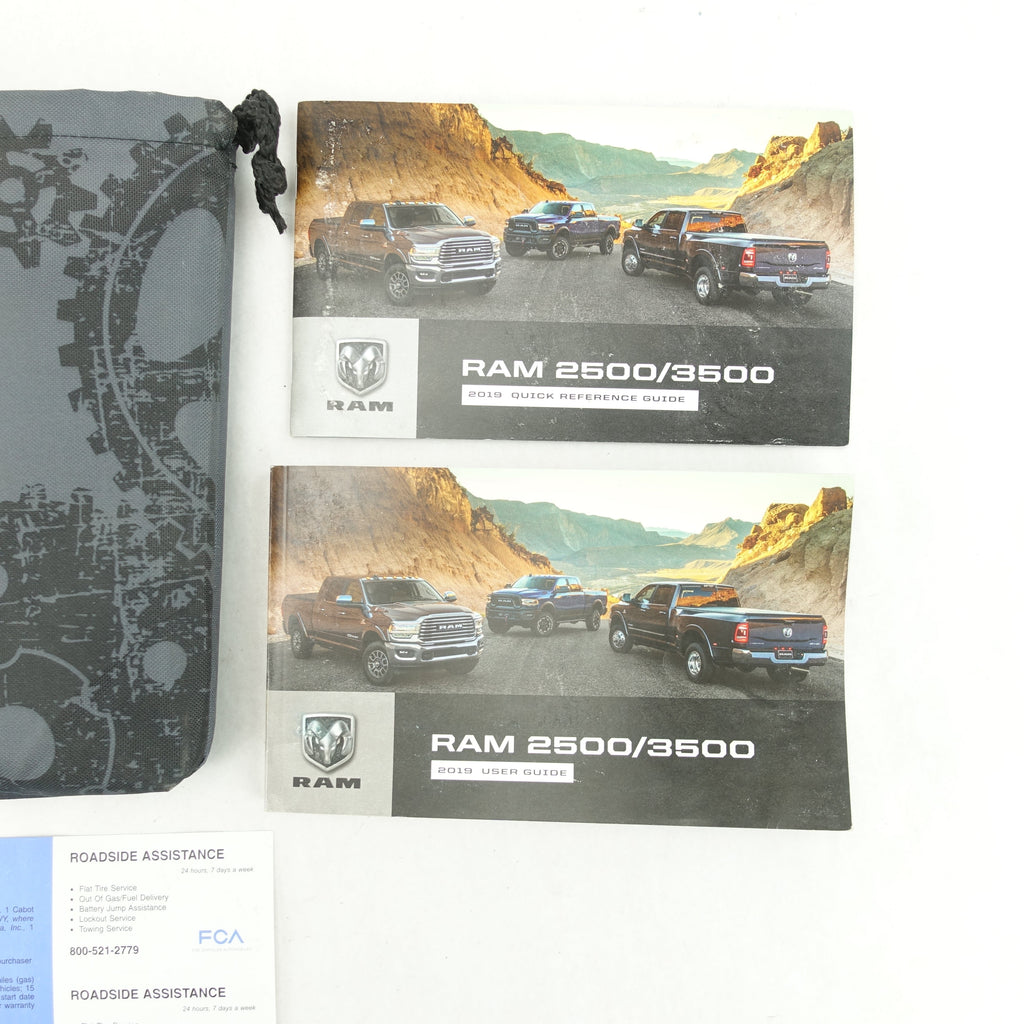 2019 Ram 2500 3500 Owners Manual User Guide Book