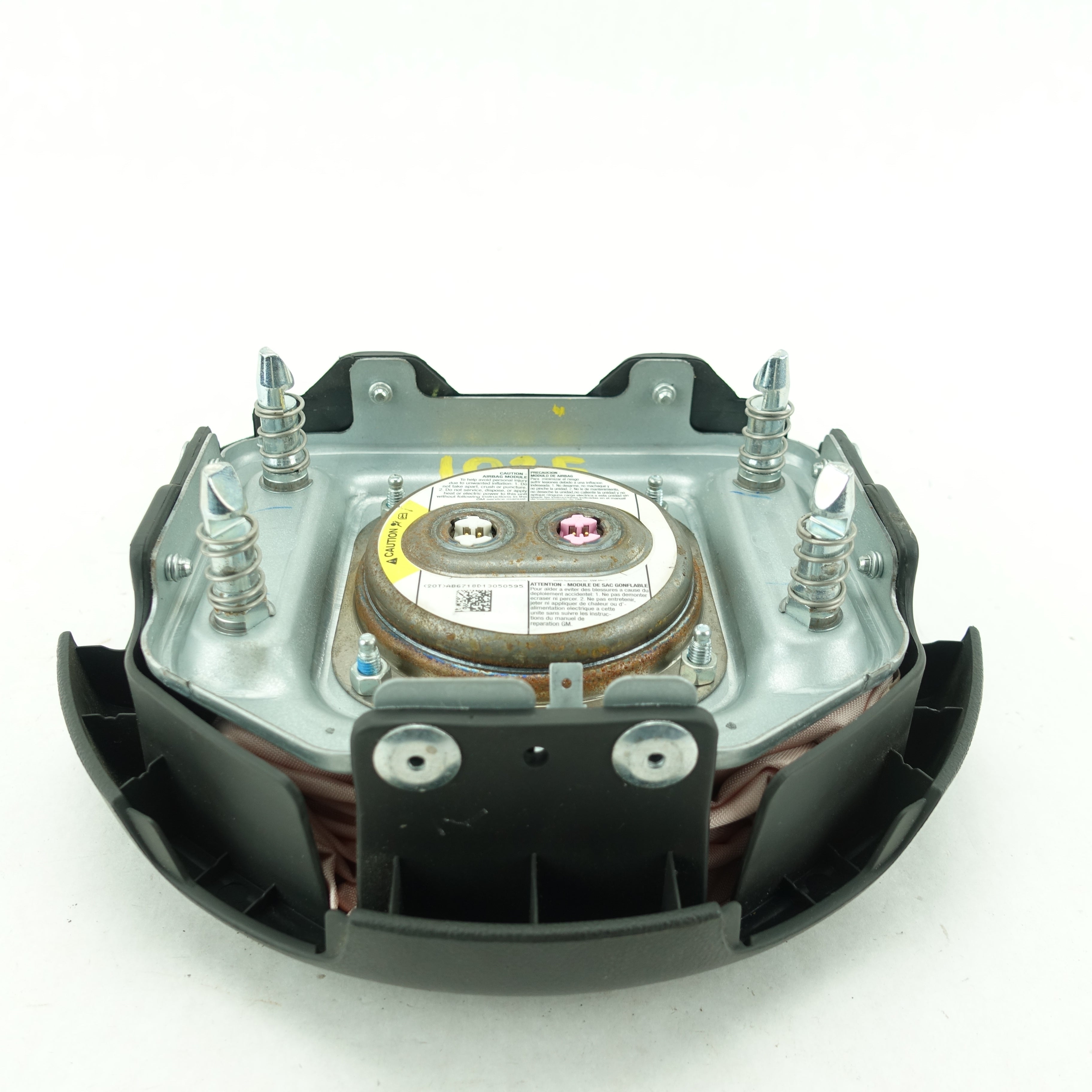 2004 2005 2006 2007 2008 2009 2010 2011 2012 GMC Canyon Driver Steering Wheel Airbag Air Bag Black Left