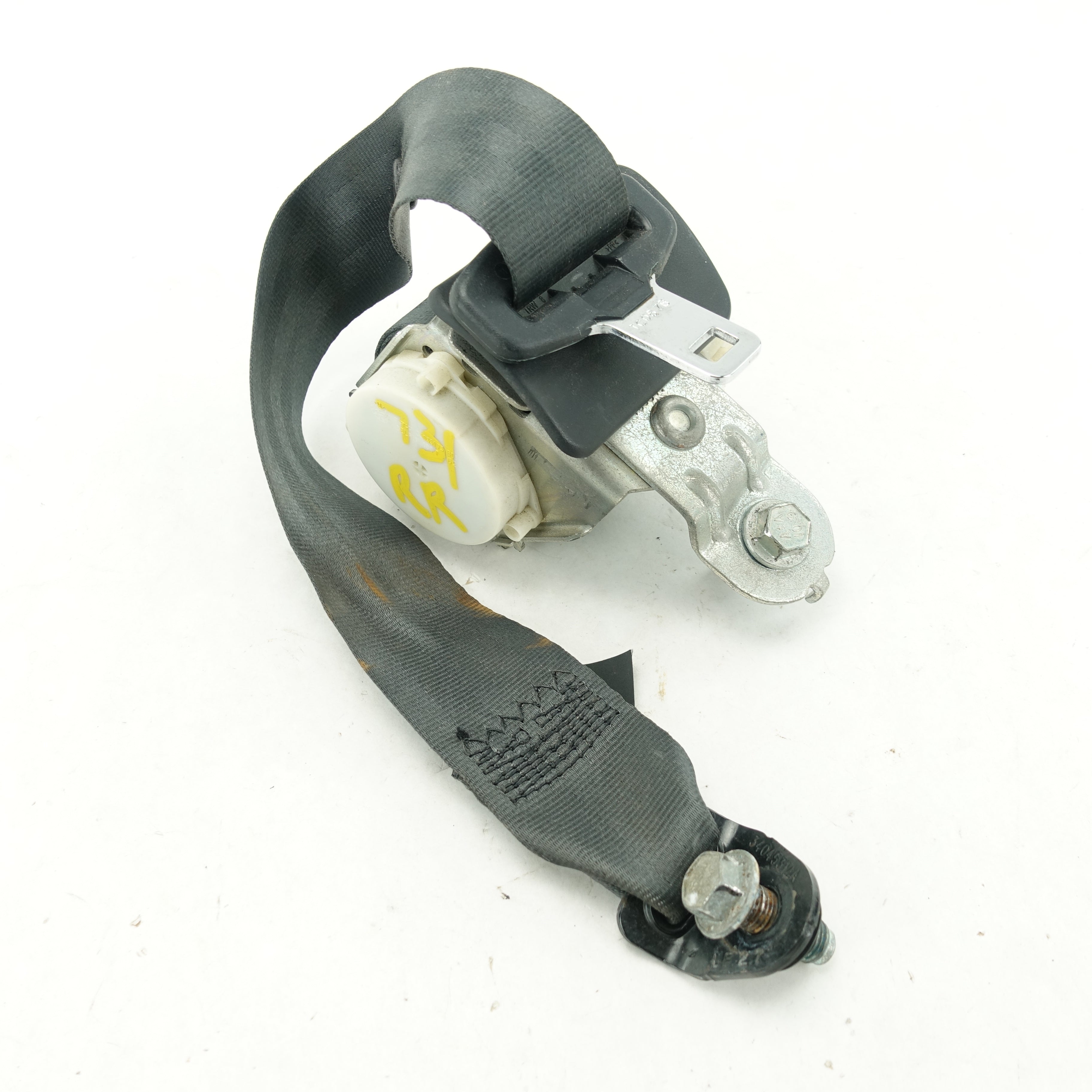 2011 2012 2013 2014 Hyundai Sonata Rear Right Seat Belt Black