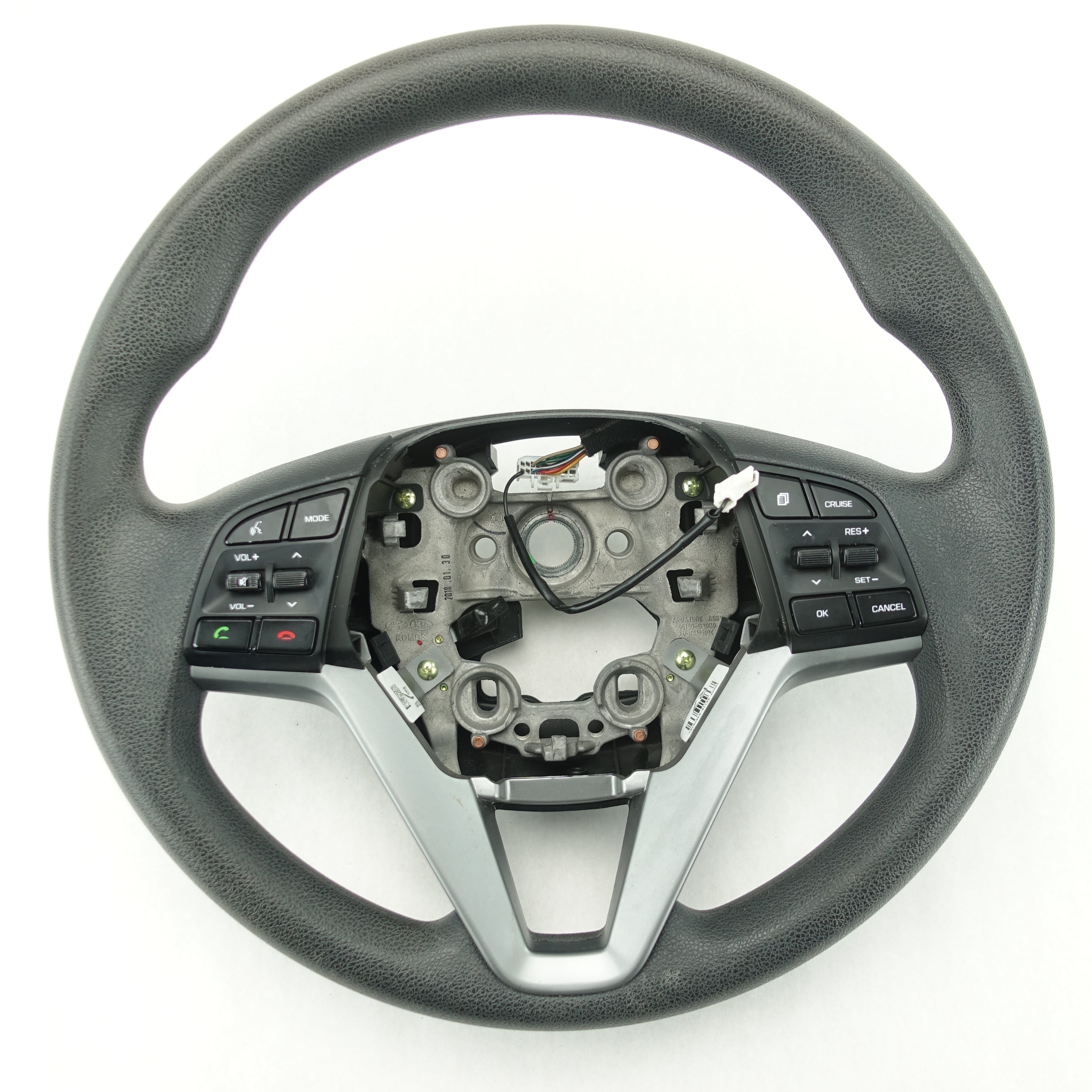 2016 2017 2018 Hyundai Tucson Steering Wheel Black