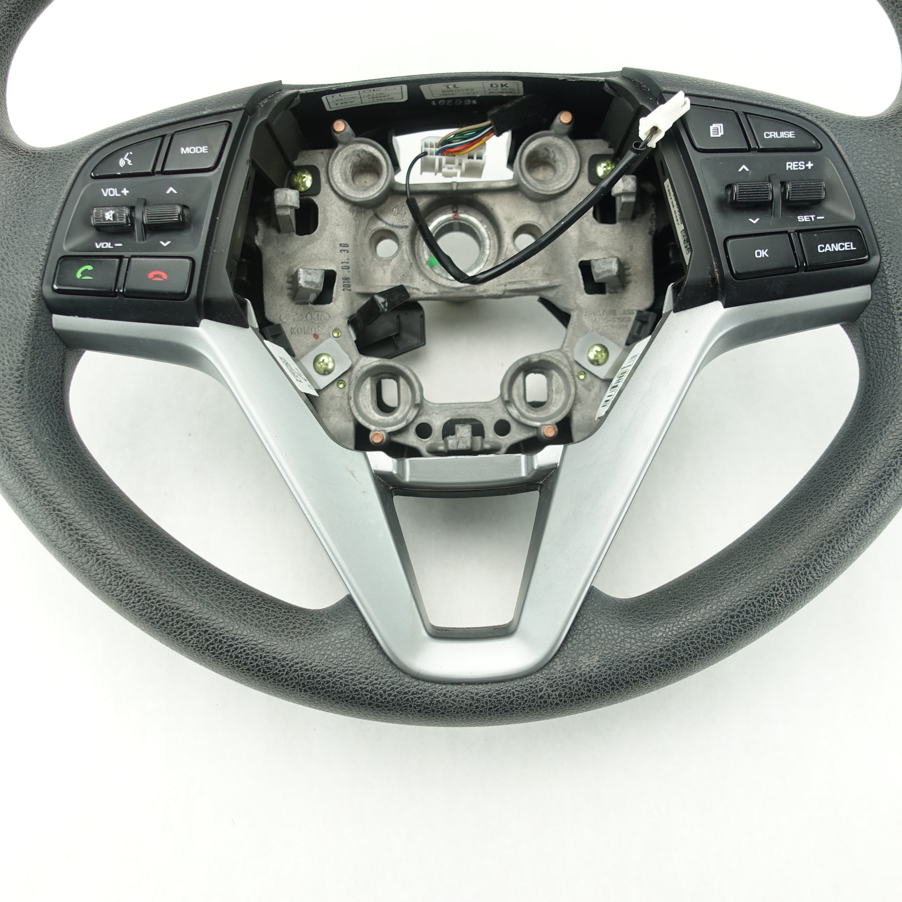 2016 2017 2018 Hyundai Tucson Steering Wheel Black