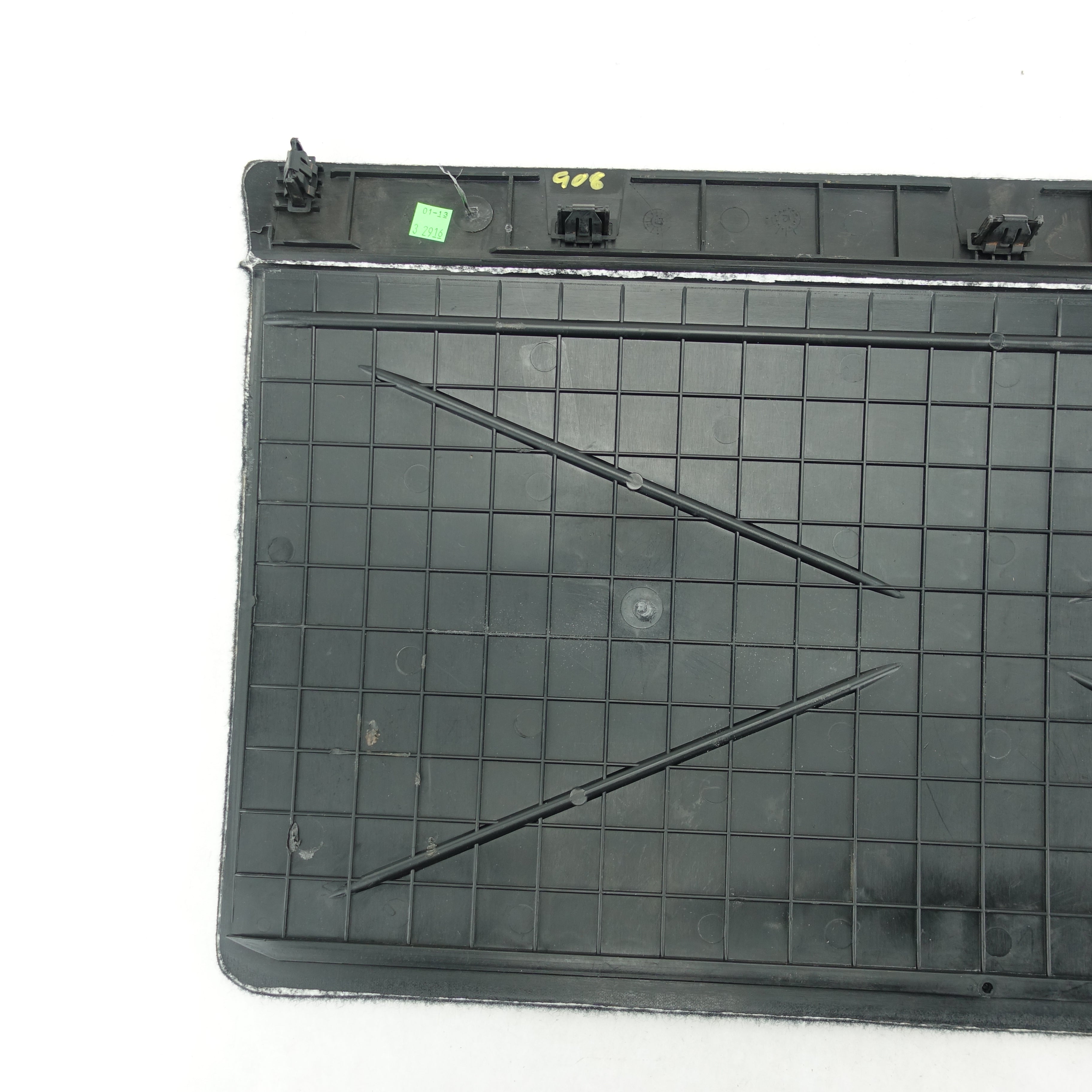 2014 2015 2016 Town & Country Caravan Left 3rd Row Black Floor Carpet Flap Cover