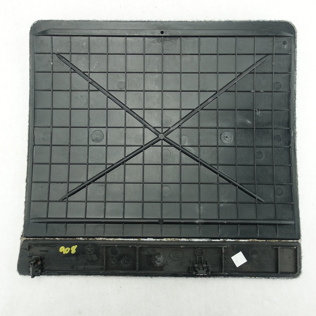 2011 2012 13 Town & Country Caravan Right 3rd Row Black Floor Carpet Flap Cover