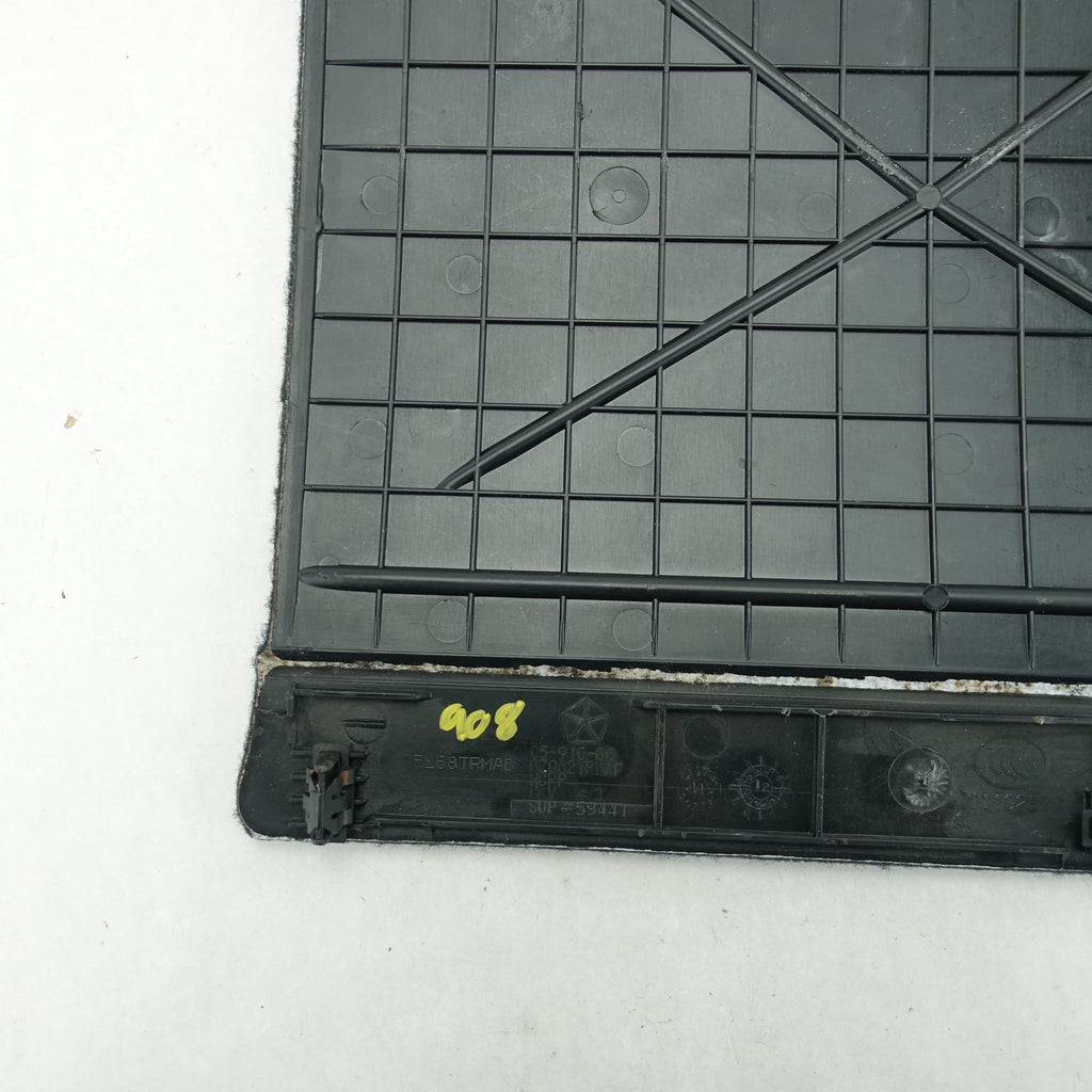 2011 2012 13 Town & Country Caravan Right 3rd Row Black Floor Carpet Flap Cover