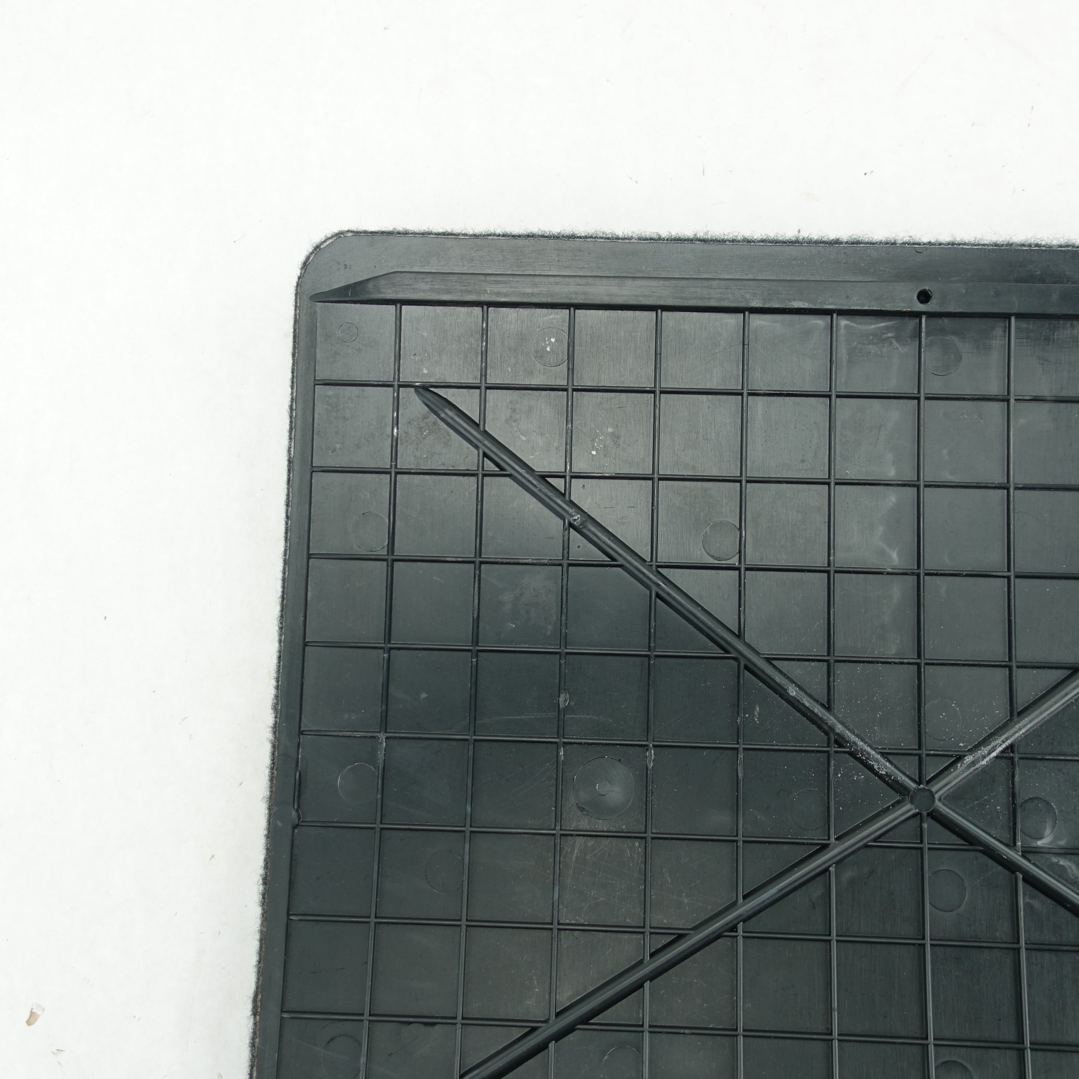 2011 2012 13 Town & Country Caravan Right 3rd Row Black Floor Carpet Flap Cover