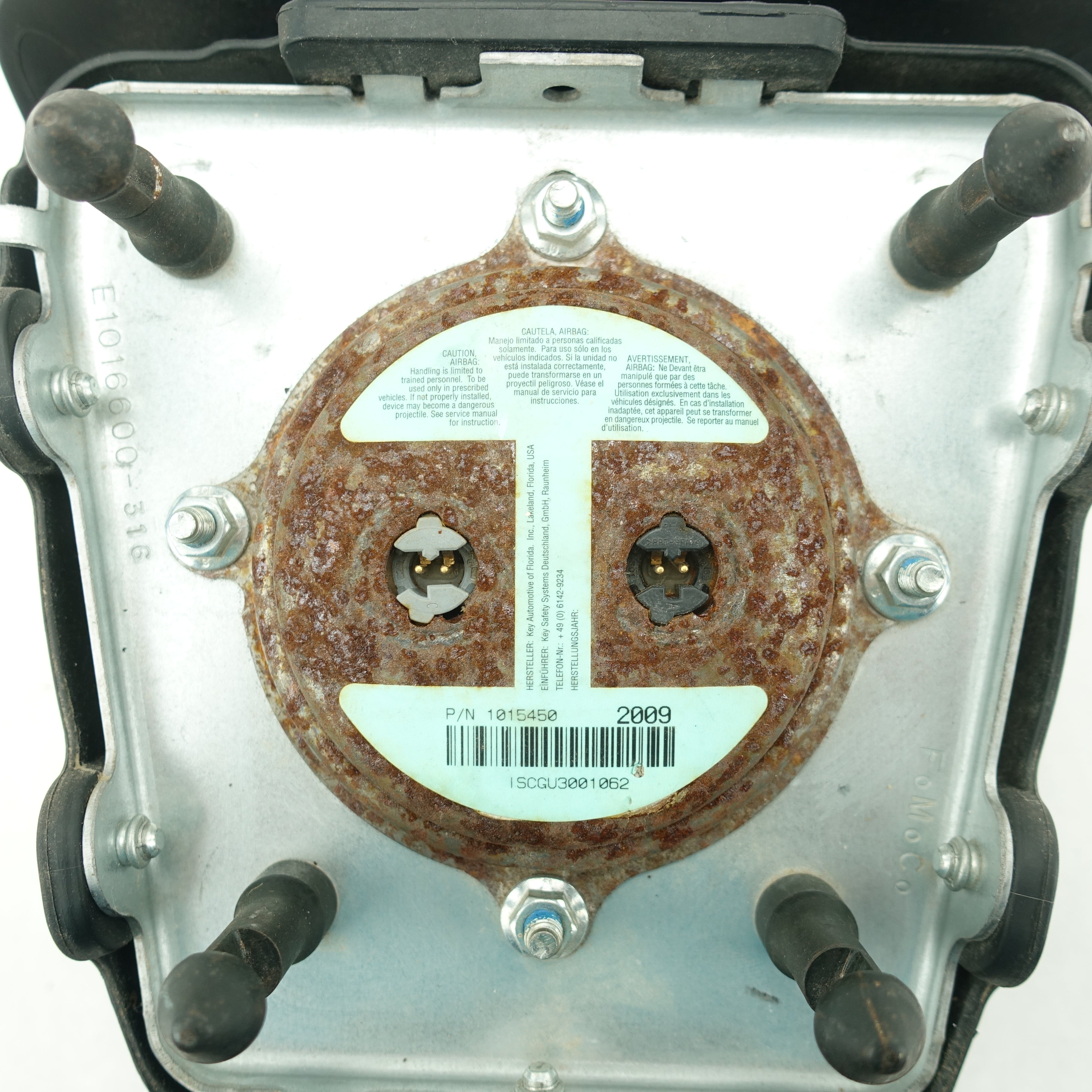 2010 Ford Taurus Flex Steering Wheel Airbag Air Bag Black