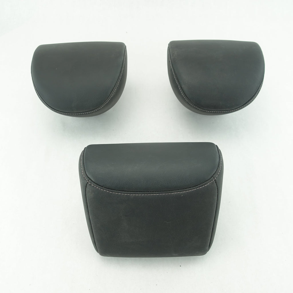 2009 2010 2011 2012 2013 14 Acura TSX  Rear Headrest Head Rest Black Leather Set