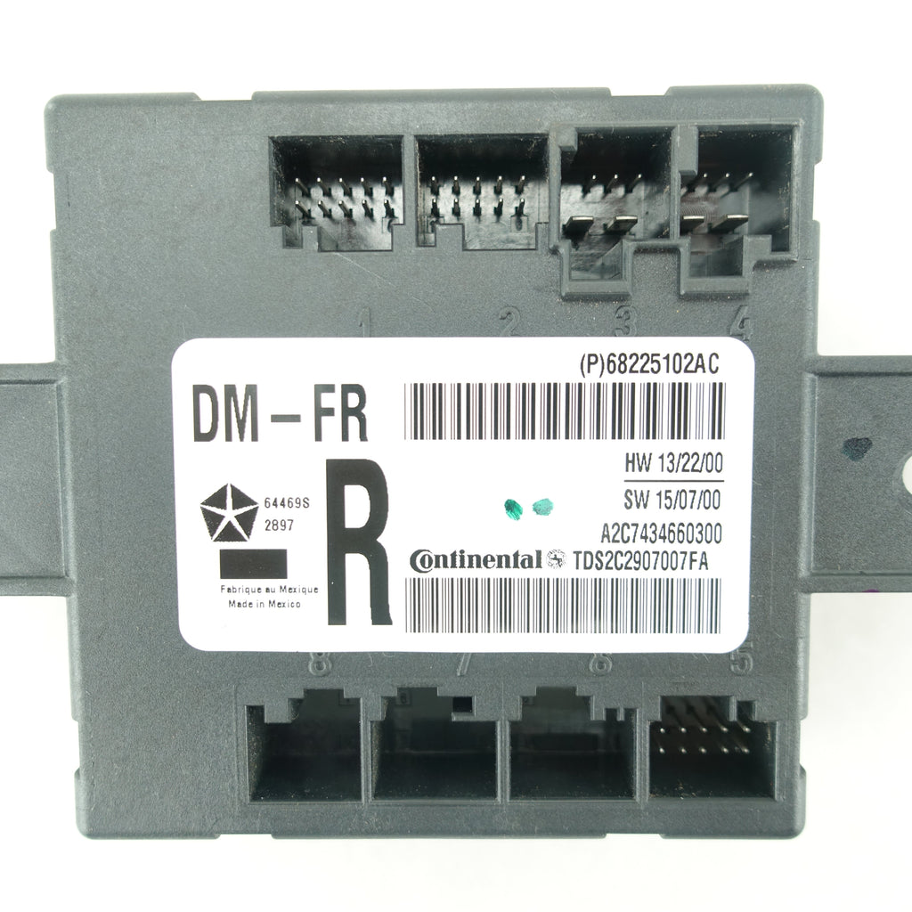 2013 2014 2015 2016 2017 2018 Ram 1500 Passenger Right Front Door Module Hub