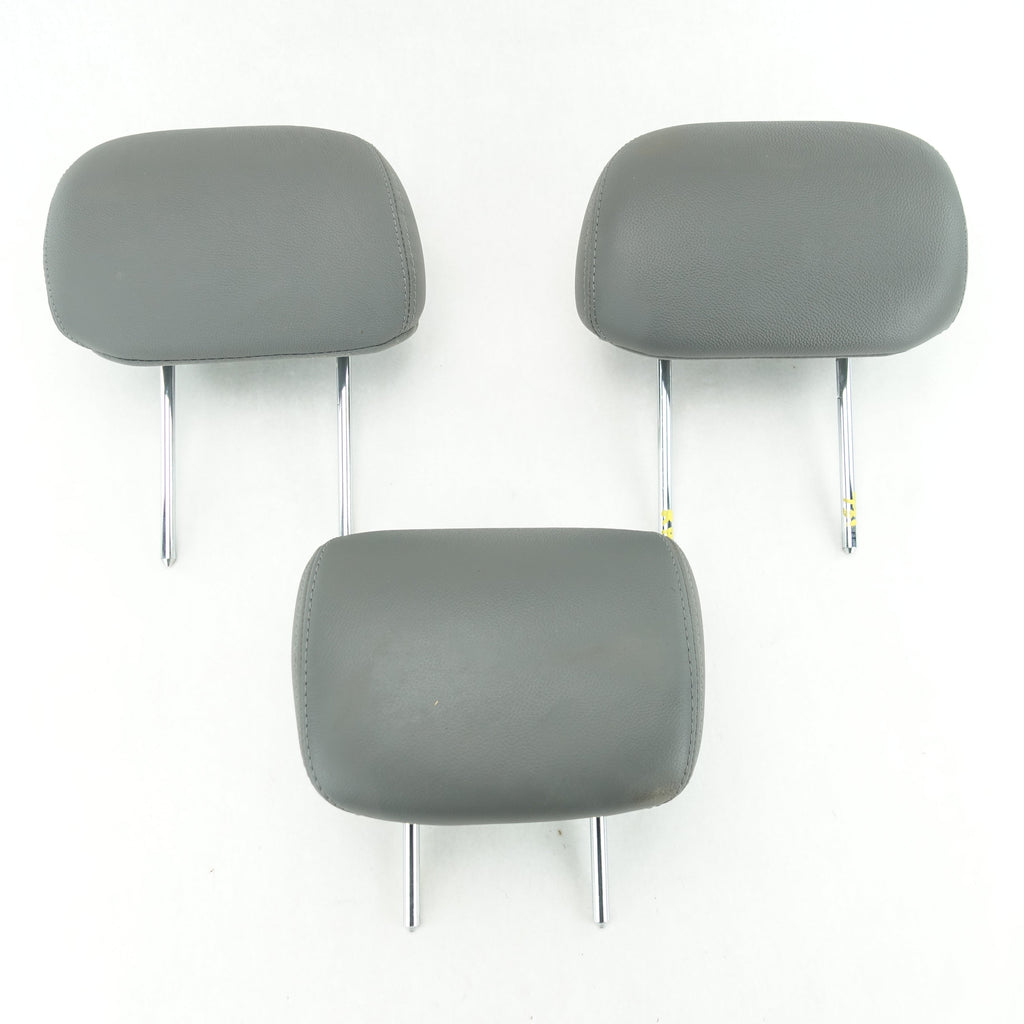2011 2012 2013 2014 Hyundai Sonata Rear Headrest Head Rest Set Gray Leather