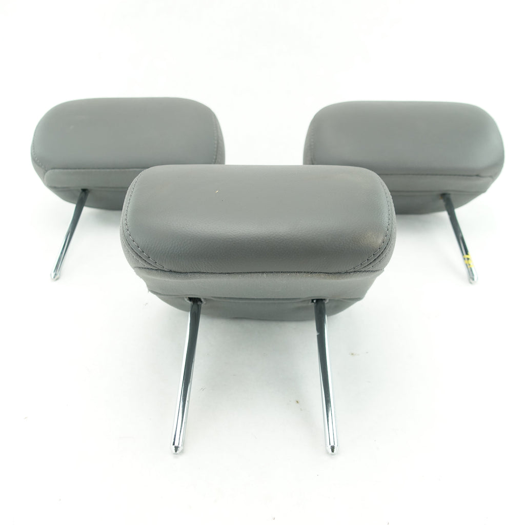 2011 2012 2013 2014 Hyundai Sonata Rear Headrest Head Rest Set Gray Leather
