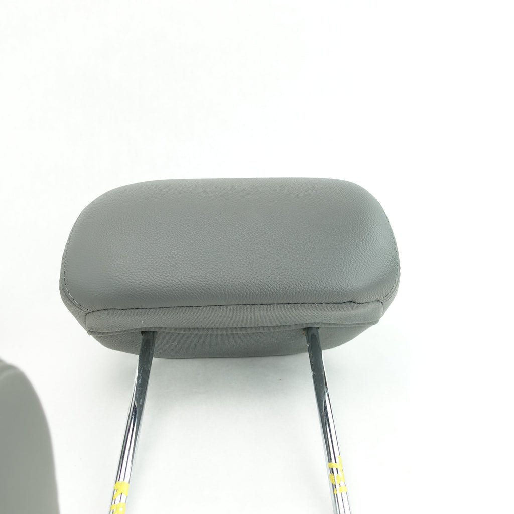 2011 2012 2013 2014 Hyundai Sonata Rear Headrest Head Rest Set Gray Leather