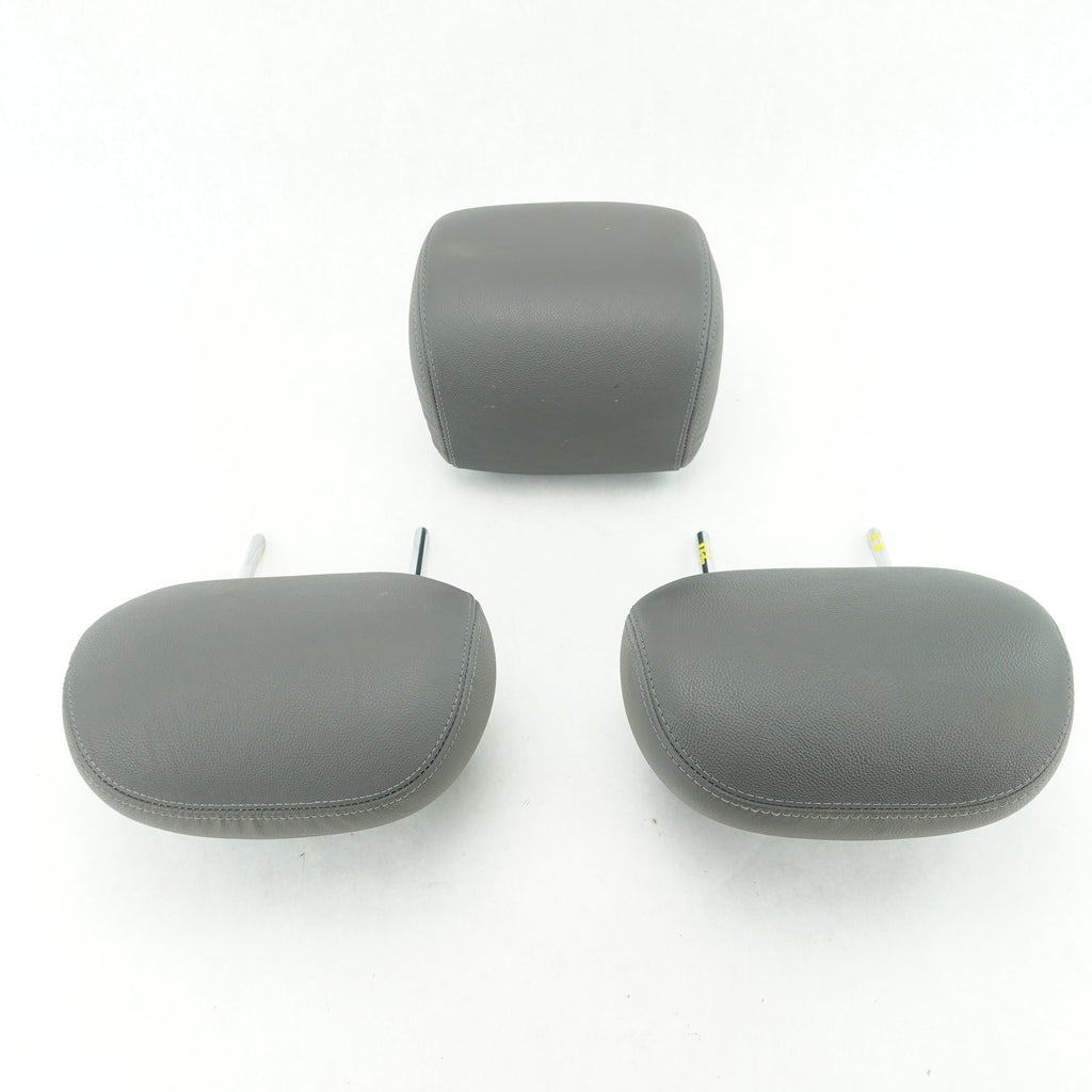 2011 2012 2013 2014 Hyundai Sonata Rear Headrest Head Rest Set Gray Leather