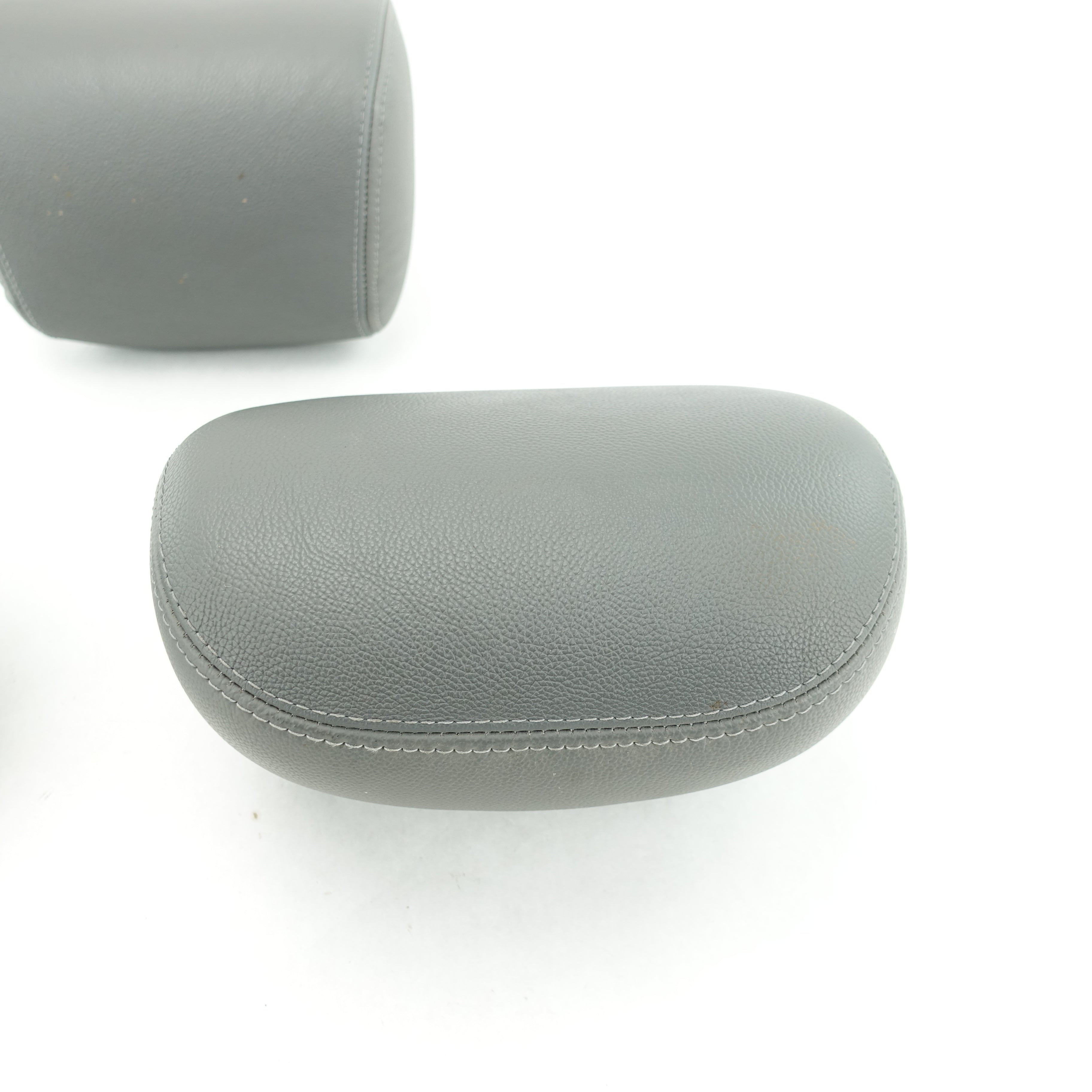 2011 2012 2013 2014 Hyundai Sonata Rear Headrest Head Rest Set Gray Leather