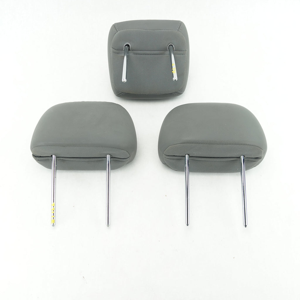 2011 2012 2013 2014 Hyundai Sonata Rear Headrest Head Rest Set Gray Leather