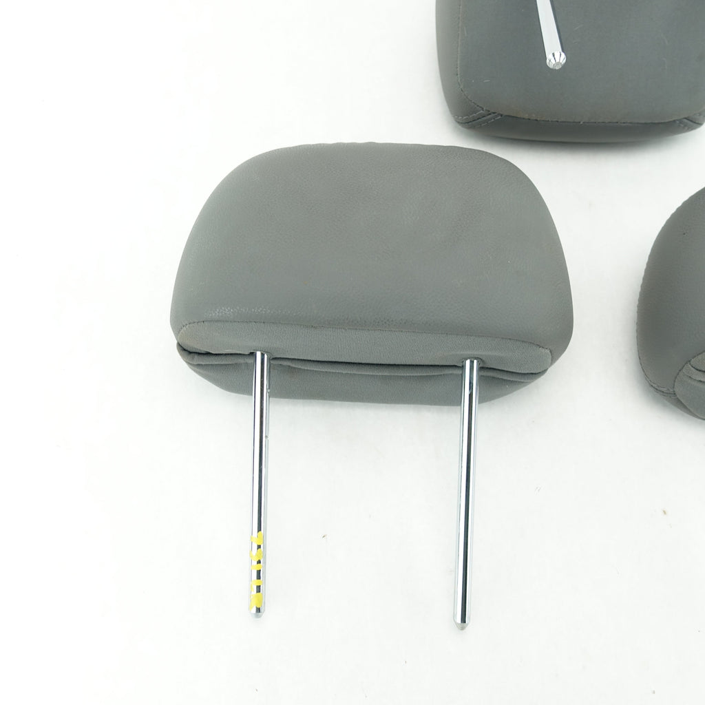 2011 2012 2013 2014 Hyundai Sonata Rear Headrest Head Rest Set Gray Leather