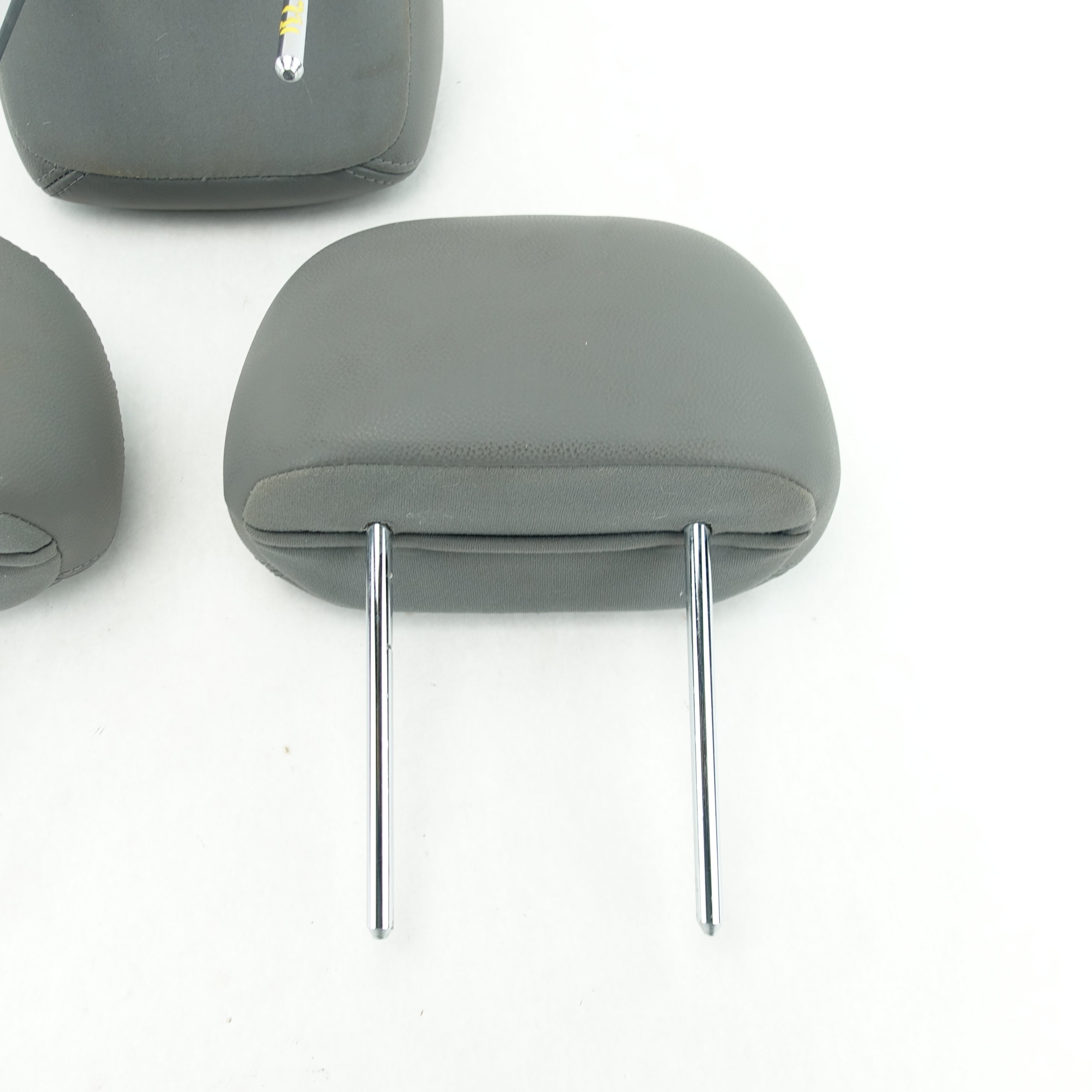 2011 2012 2013 2014 Hyundai Sonata Rear Headrest Head Rest Set Gray Leather