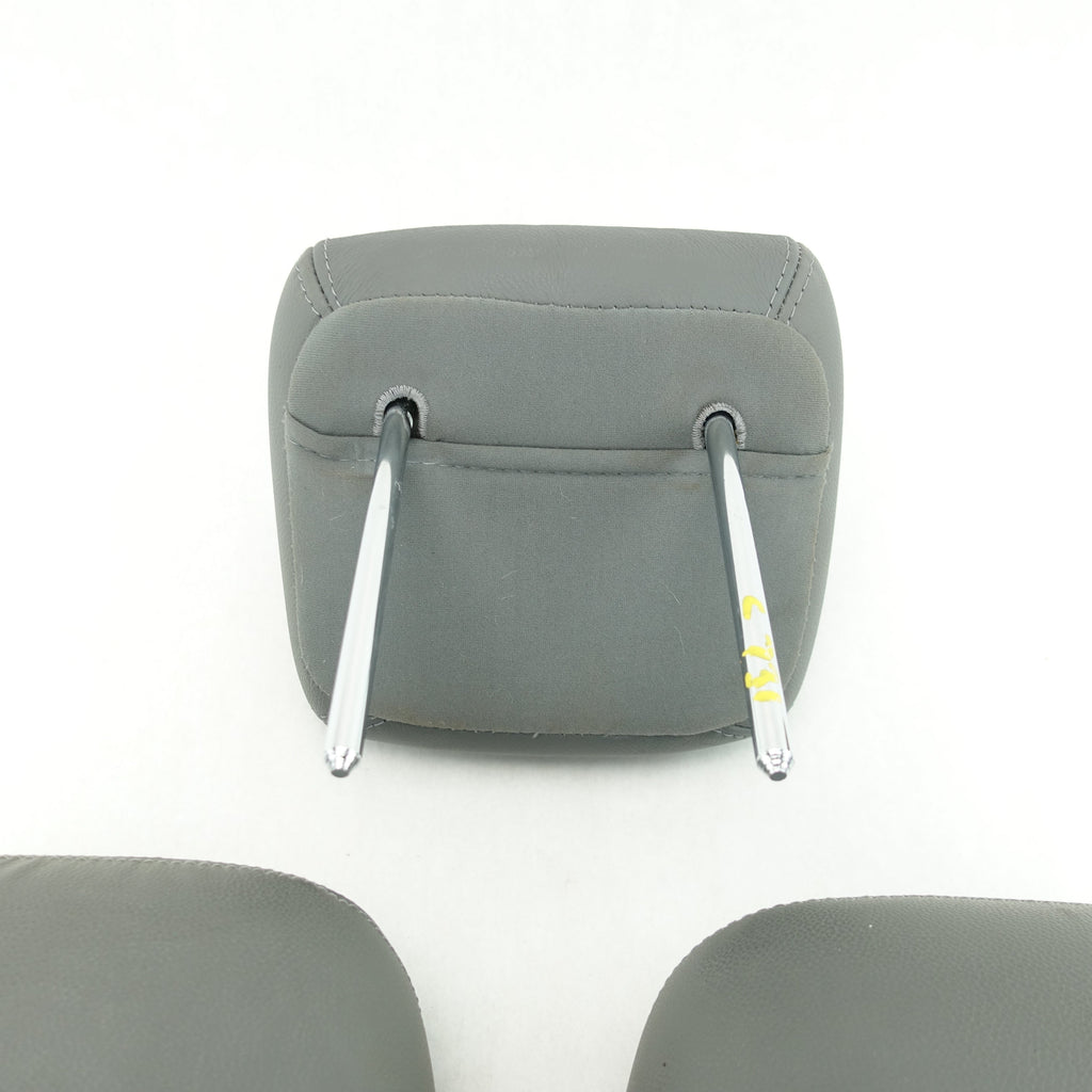 2011 2012 2013 2014 Hyundai Sonata Rear Headrest Head Rest Set Gray Leather