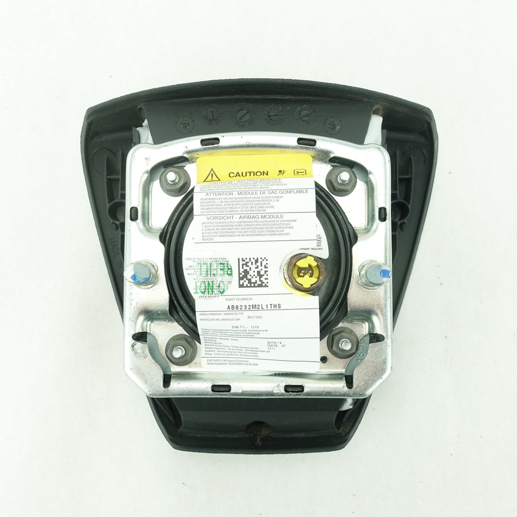 2011 2012 Silverado 2500 3500 Steering Wheel Airbag Air Bag Black