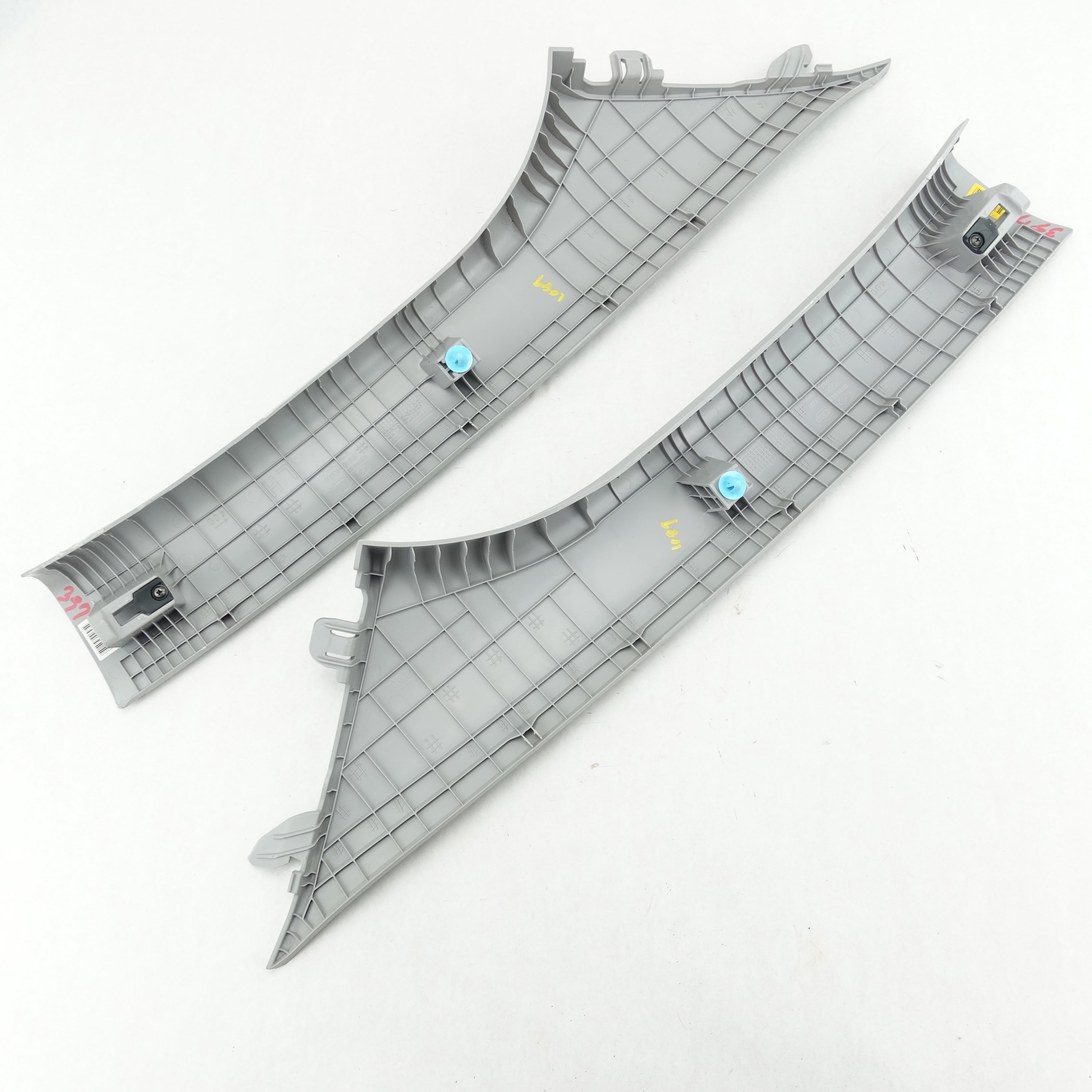 2016 2017 2018 Hyundai Tucson A Pillar Trim Set Left Right Gray