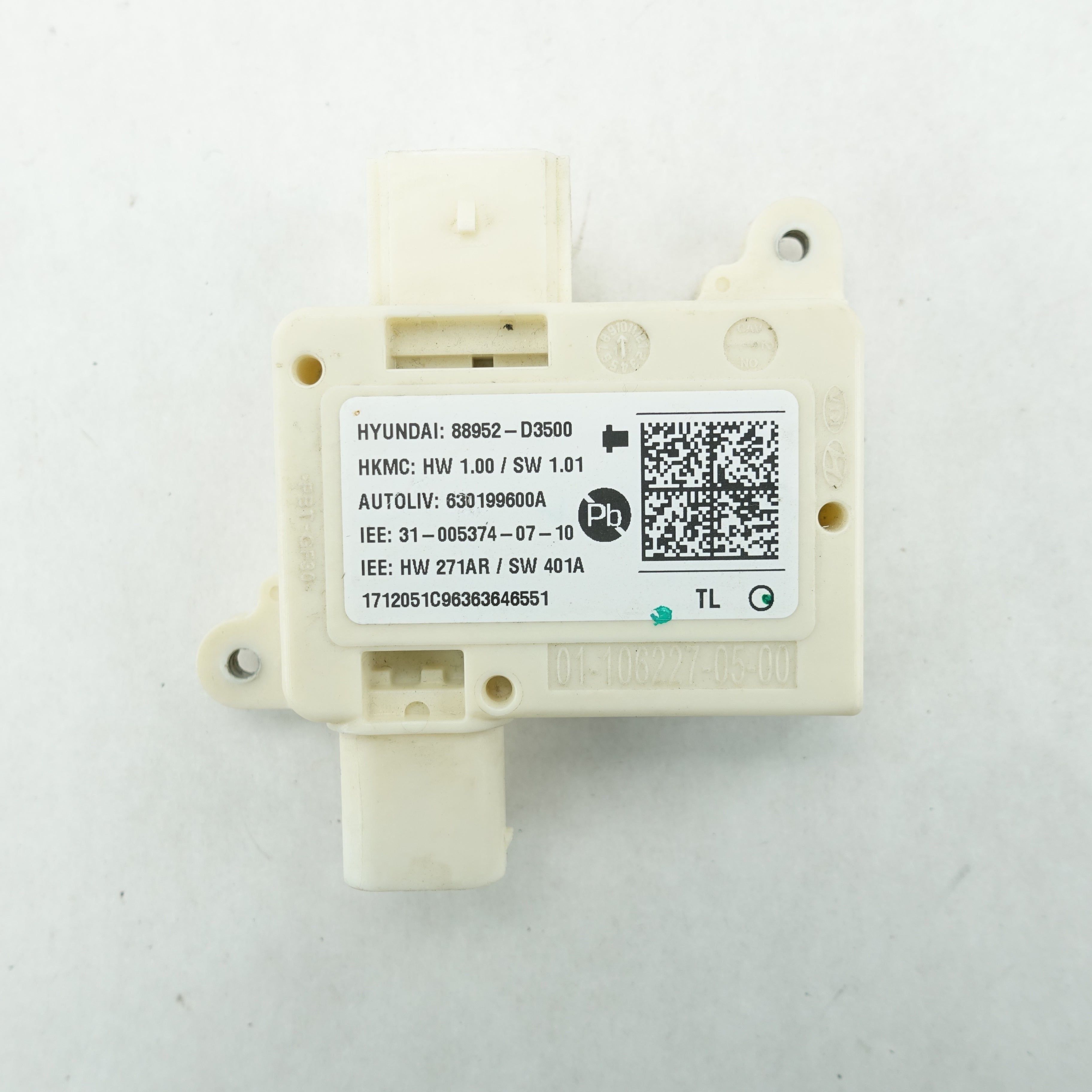 2016 2017 Hyundai Tucson Passenger Seat Occupant Sensor Module Unit-ODU (PODS)