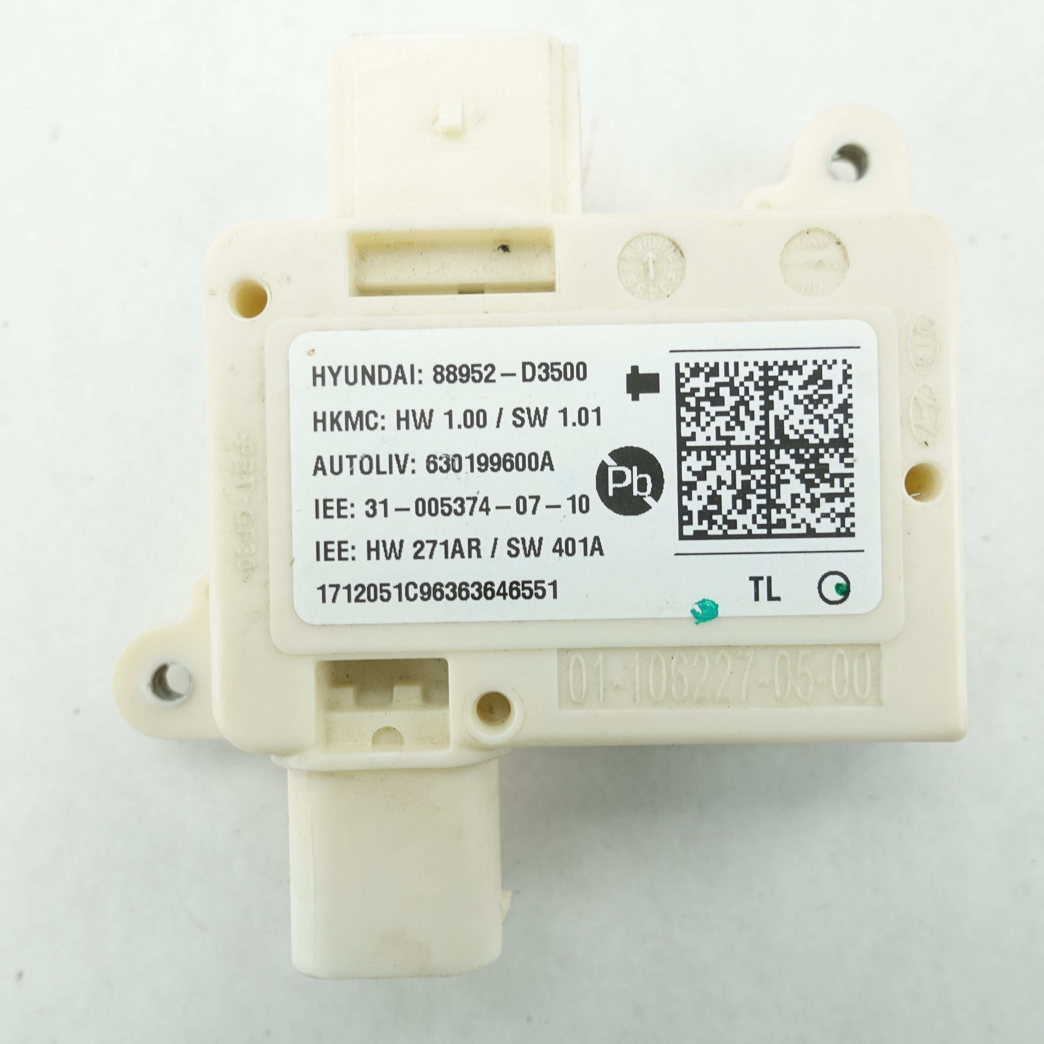 2016 2017 Hyundai Tucson Passenger Seat Occupant Sensor Module Unit-ODU (PODS)