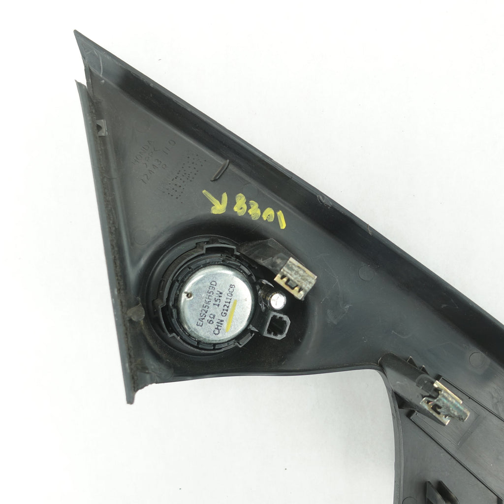 2009 2010 2011 2012 2013 14 Acura TSX Passenger Right Door Tweeter Speaker Black