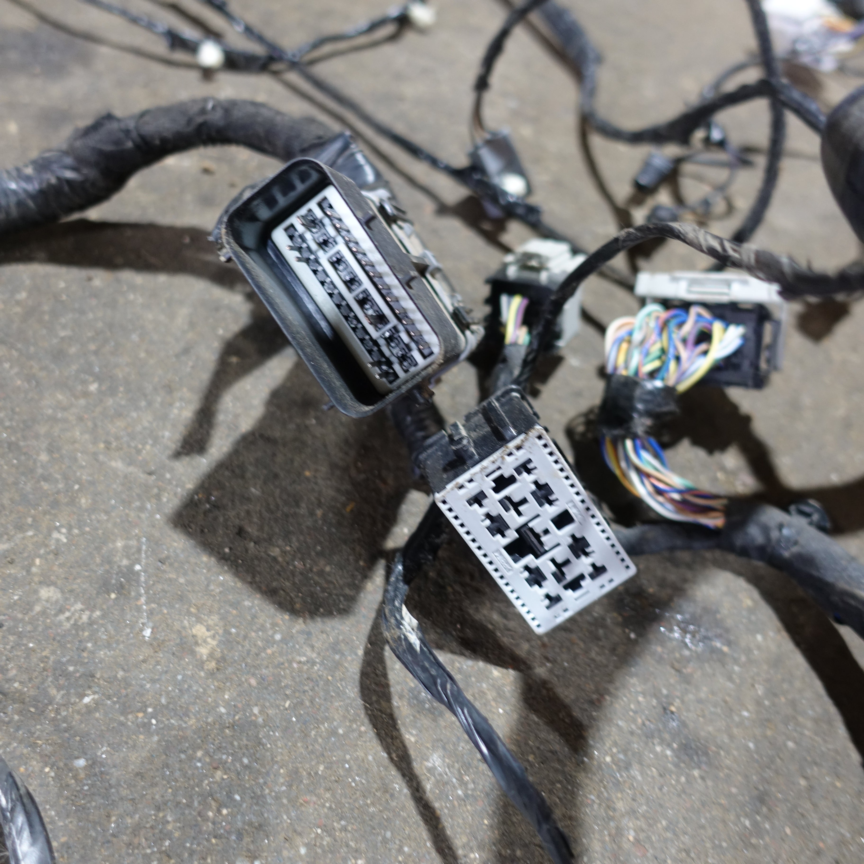 2016 Ford F250 F350 Lariat Crew Cab Floor Wire Harness Heated Cooled Seats