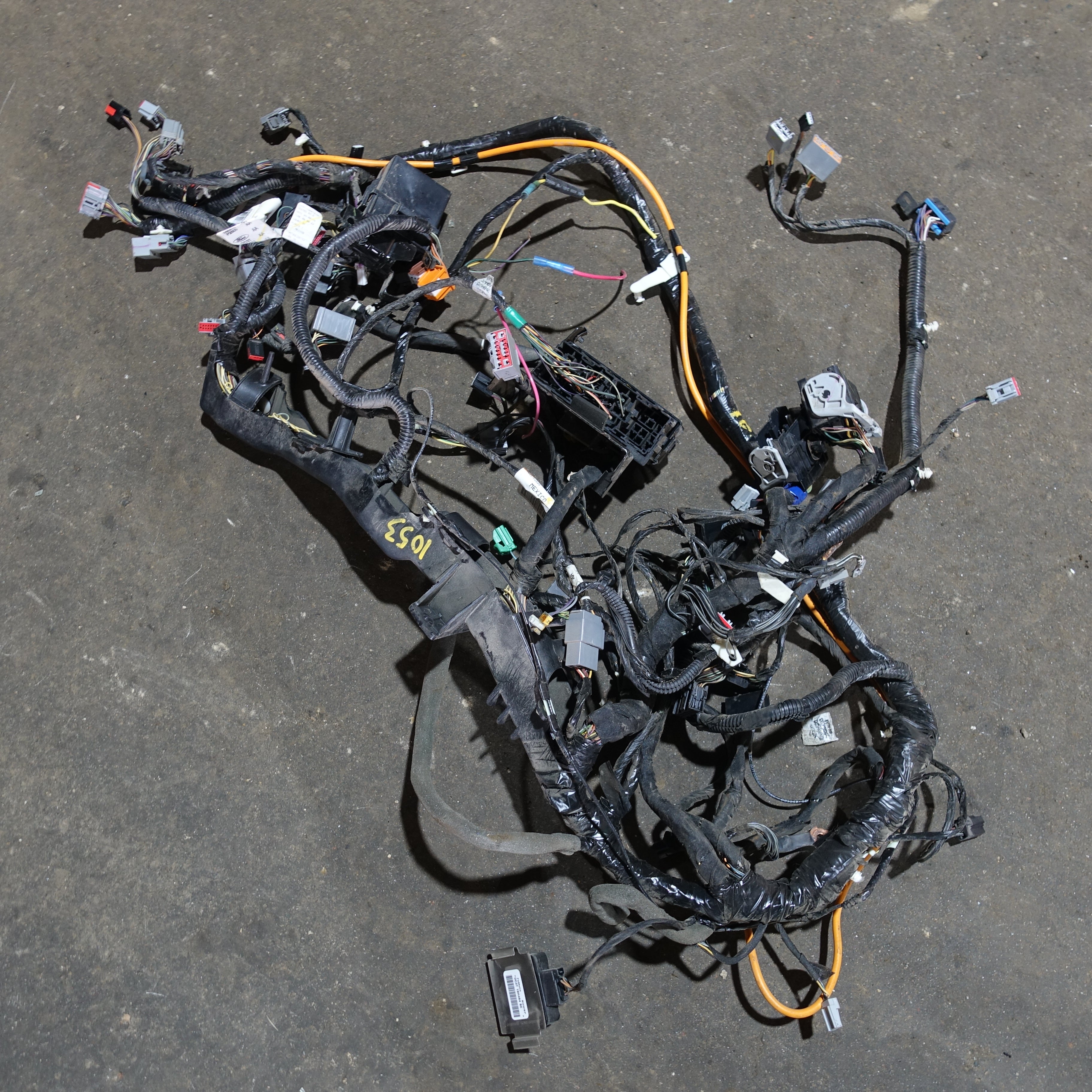 2016 Ford F250 F350 Lariat Dash Wire Harness Loom