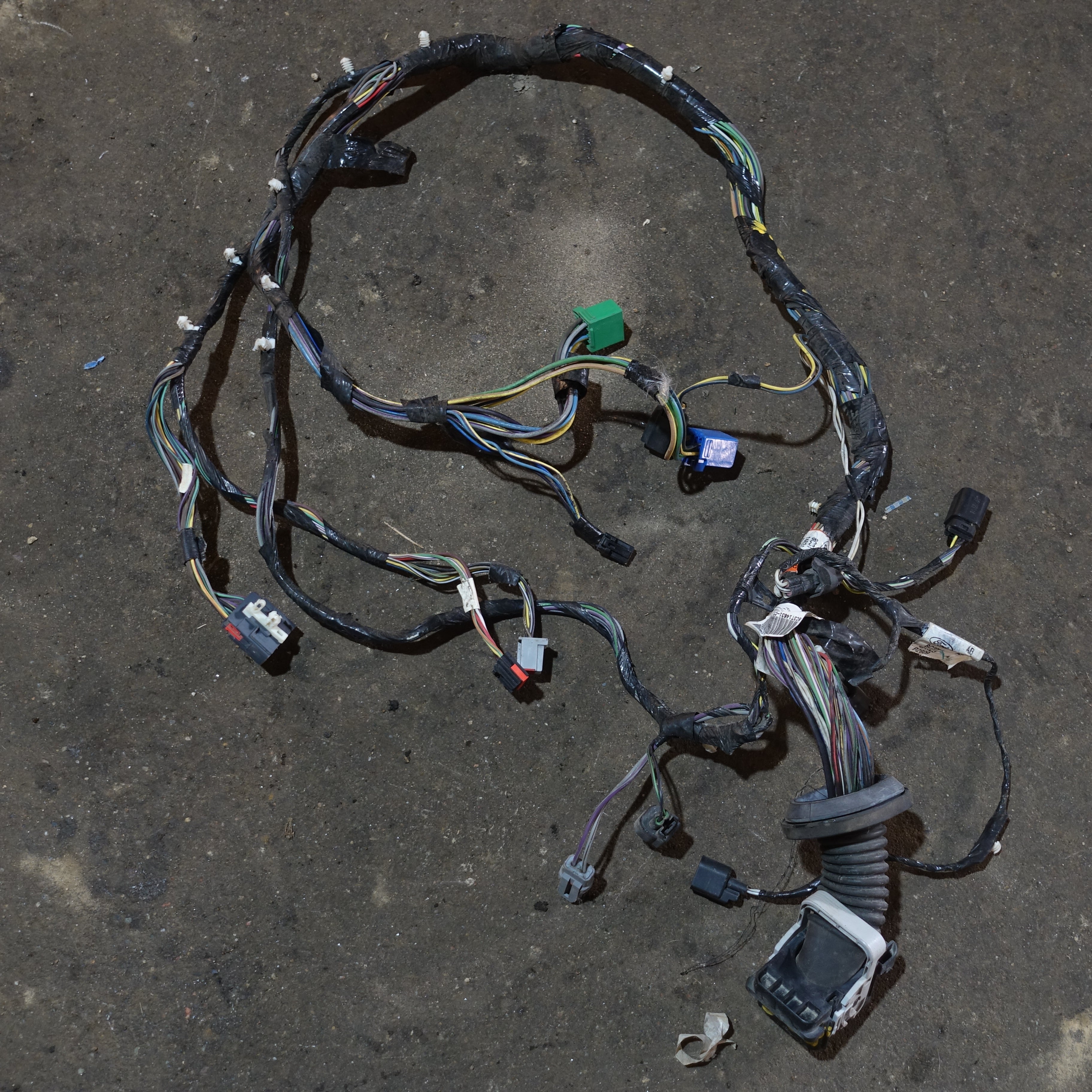 2008 Ford F250 F350 Driver Left Front Door Wire Harness Loom Crew Cab