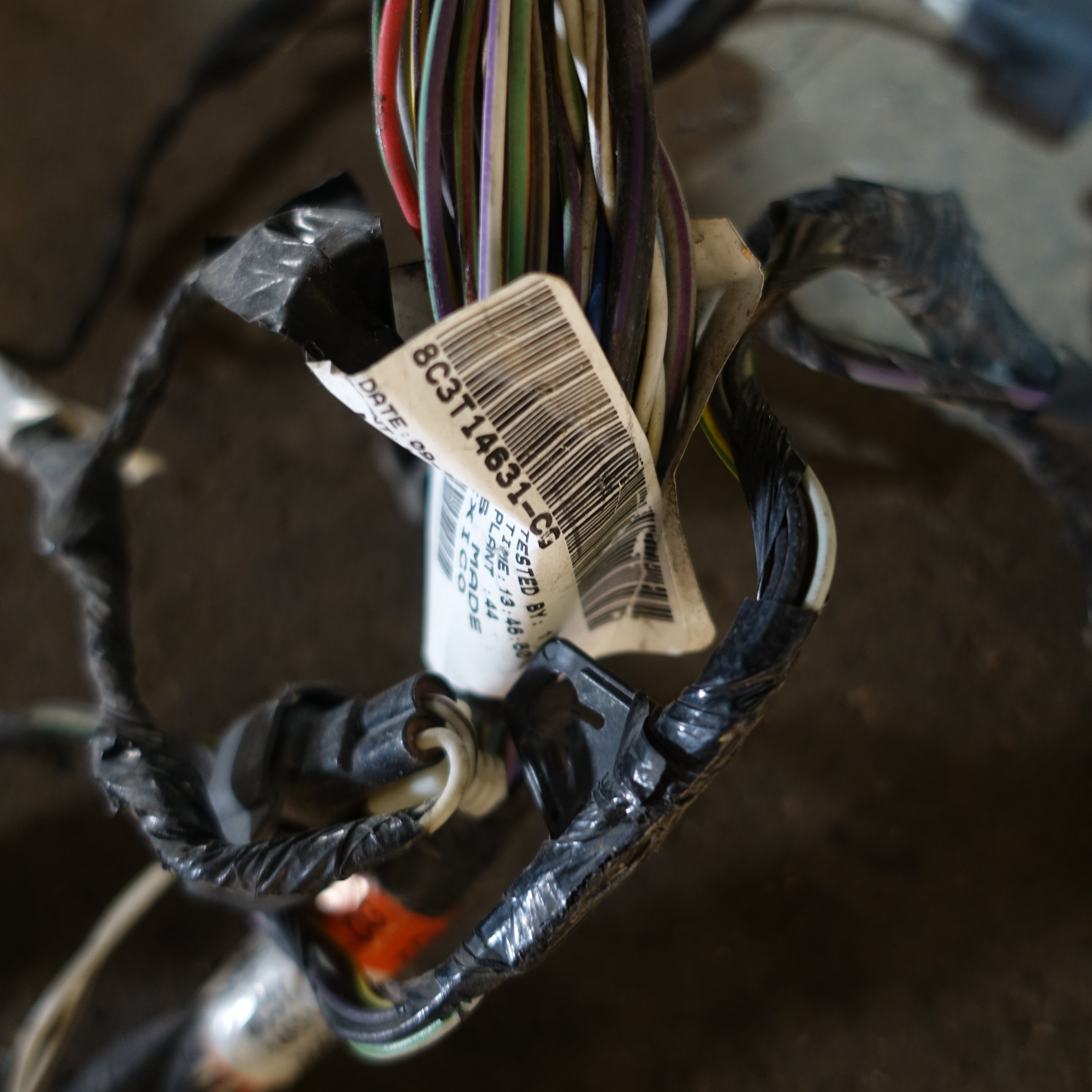 2008 Ford F250 F350 Driver Left Front Door Wire Harness Loom Crew Cab
