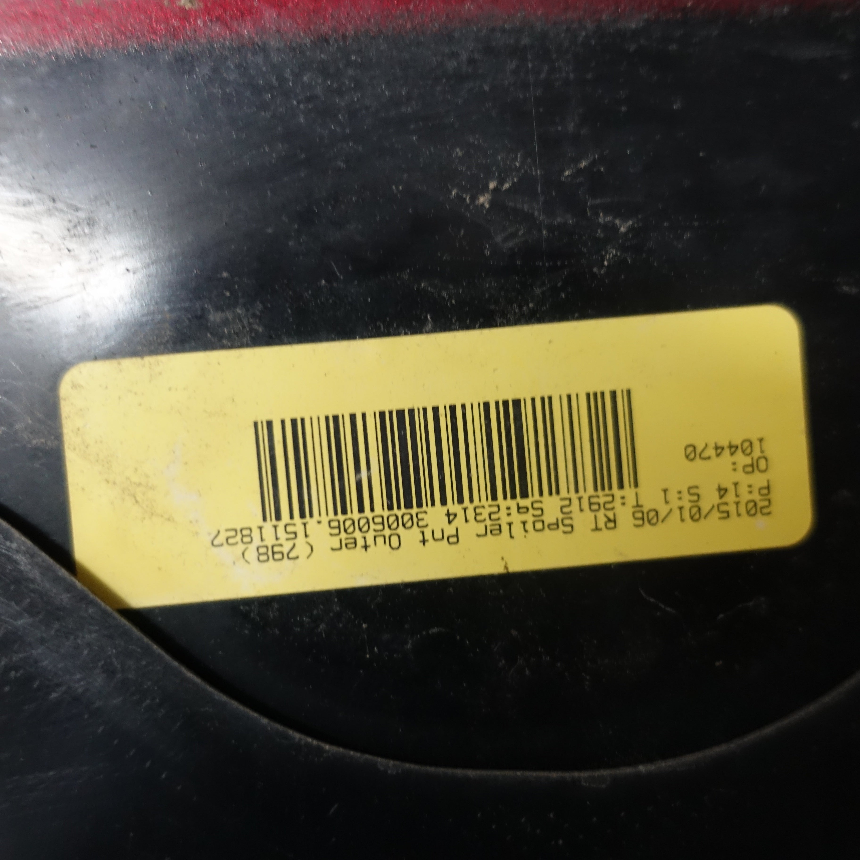 2011 2012 2013 2014 15 Caravan Town & Country 3rd Brake Light Lamp Wing Spoiler