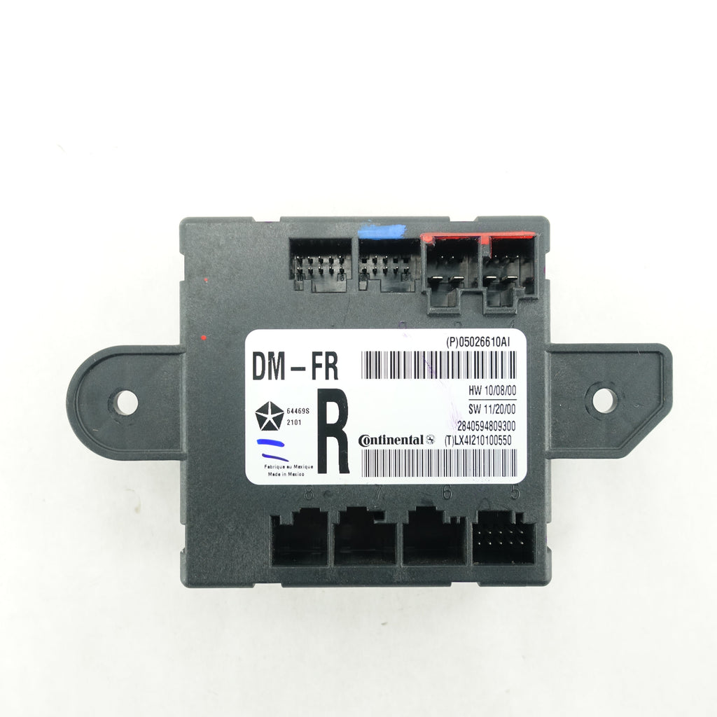 2011 2012 2013 2014 Dodge Journey Passenger Right Door Module Control
