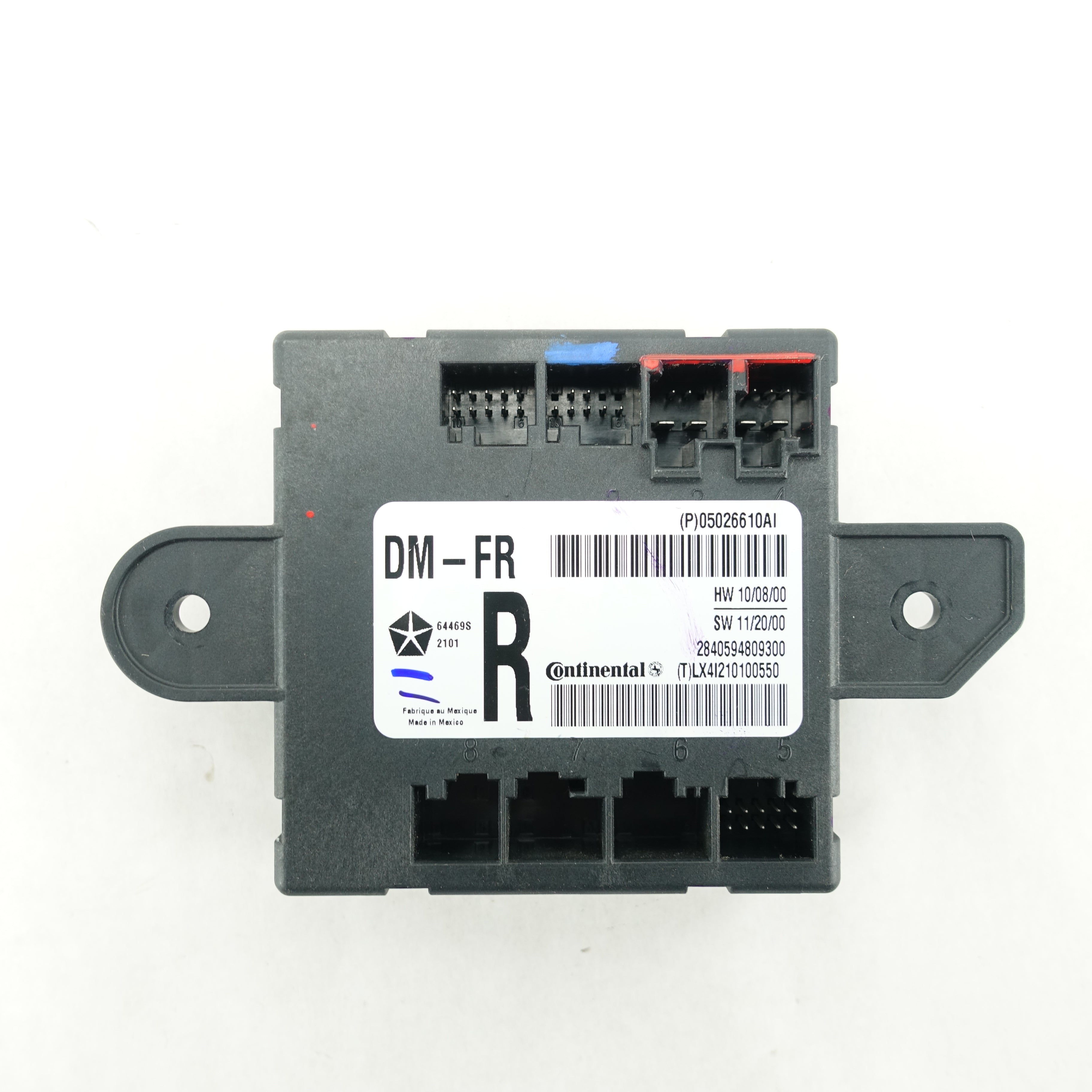 2011 2012 2013 2014 Dodge Journey Passenger Right Door Module Control