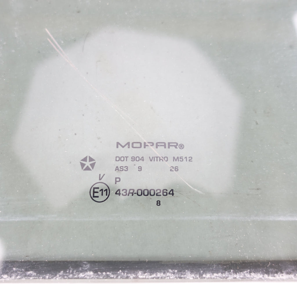 2019 2020 2021 2022 2023 2024 Ram 2500 3500 Manual Sliding Glass Window Rear