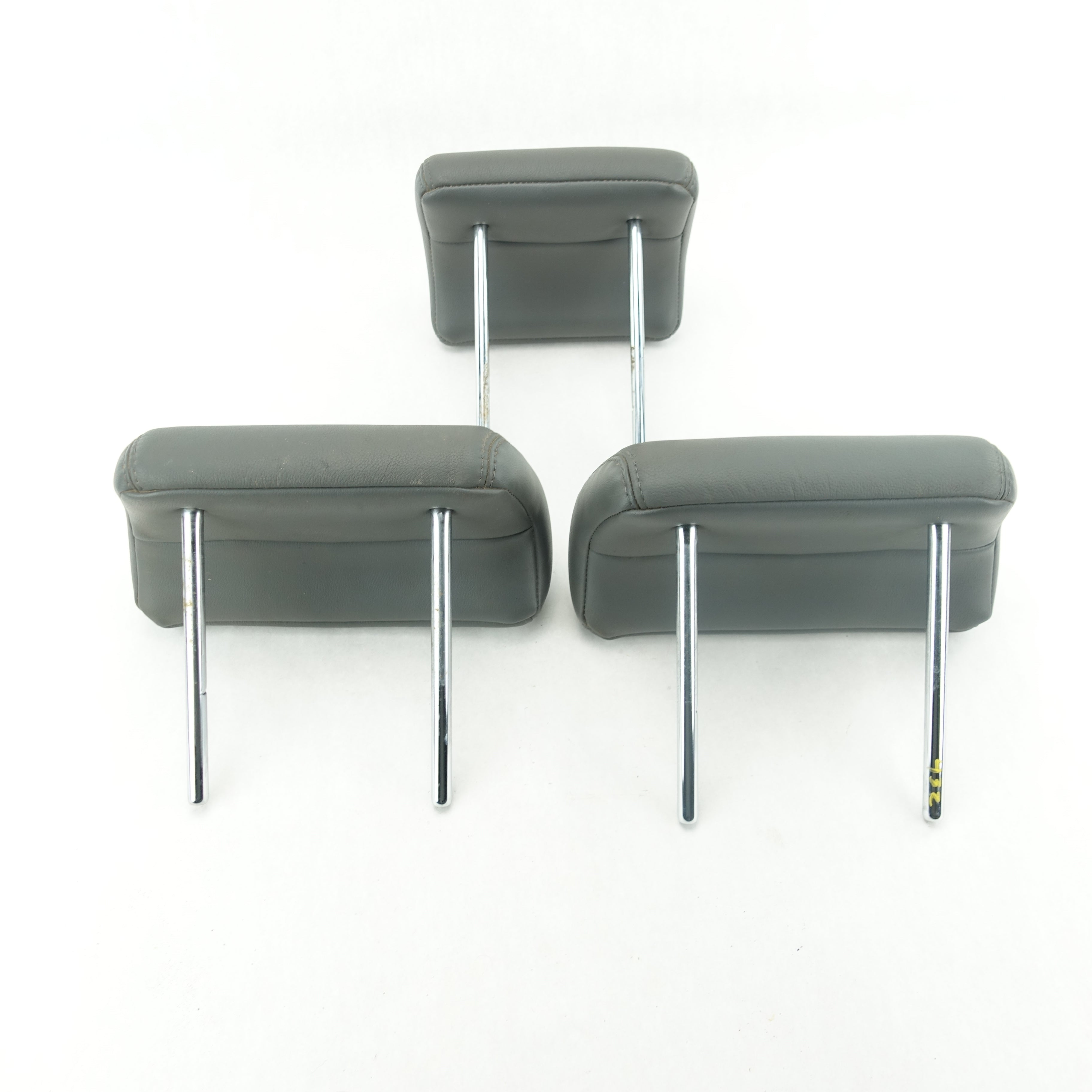 2004 2005 2006 2007 2008 Toyota Prius Rear Headrest Head Rest Set Gray Leather