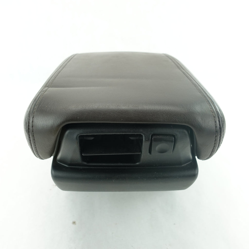 2008 2009 2010 Buick Enclave Center Console Lid Arm Rest Armrest Brown Leather