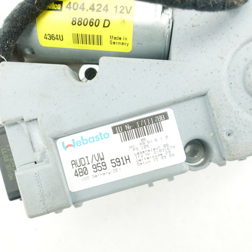 2004 2005 2006 2007 2008 Audi S4 Sunroof Sun Moon Roof Motor