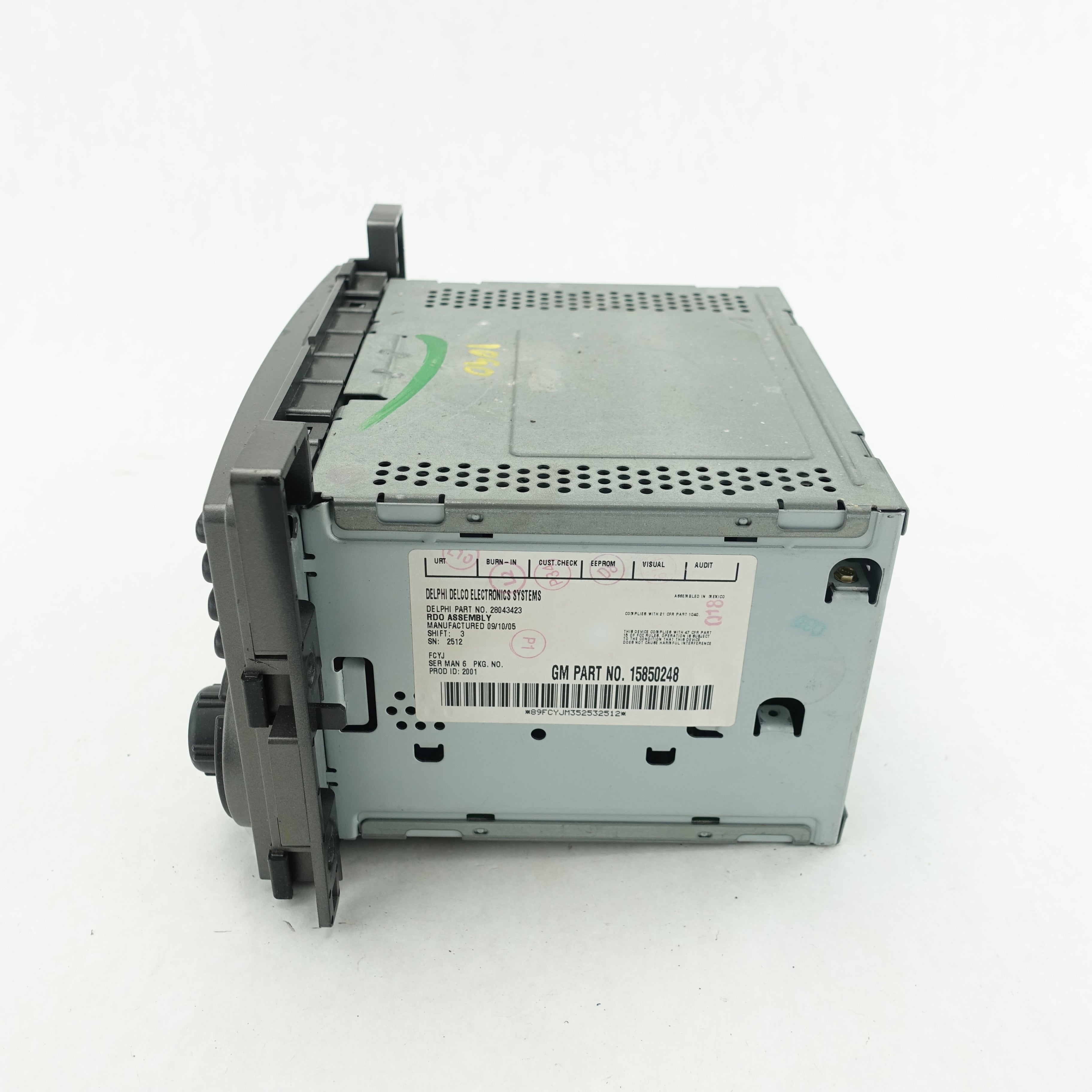 Damage 2006 Pontiac Torrent Radio Stereo Head Deck