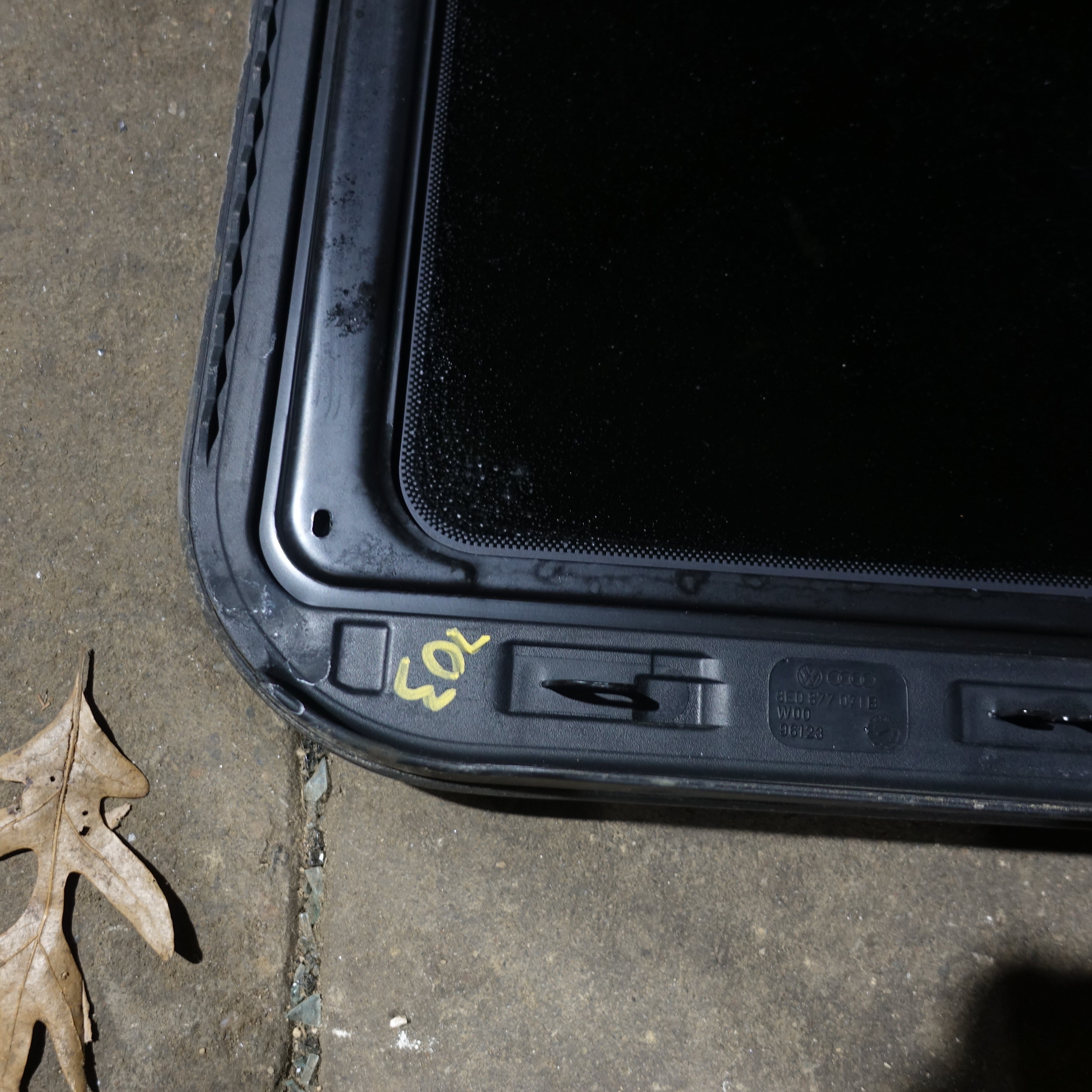 2003 2004 2005 2006 2007 2008 Audi A4 Sunroof Sun Moon Roof Glass