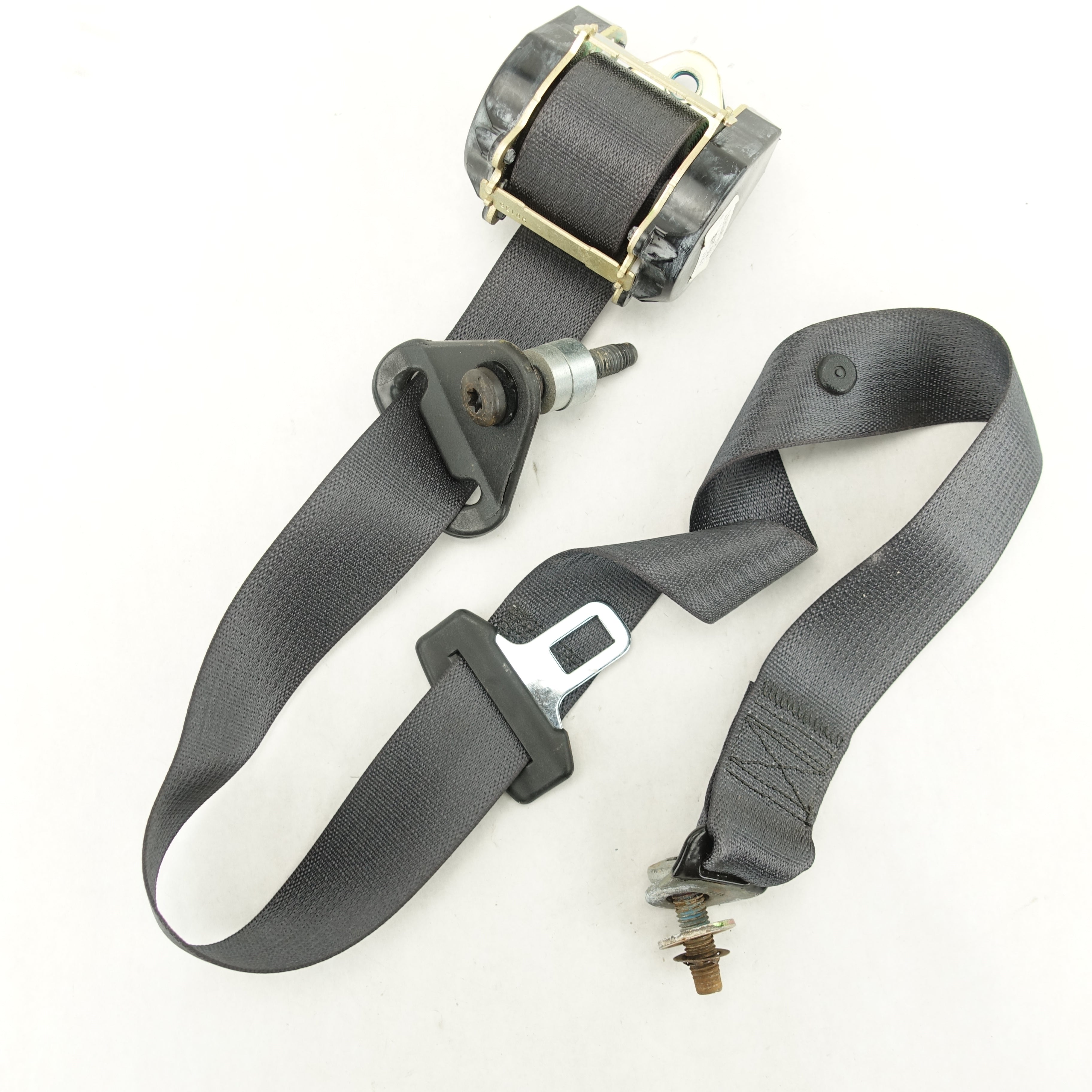 2006 2007 2008 2009 Pontiac Torrent Right Rear Seat Belt Black