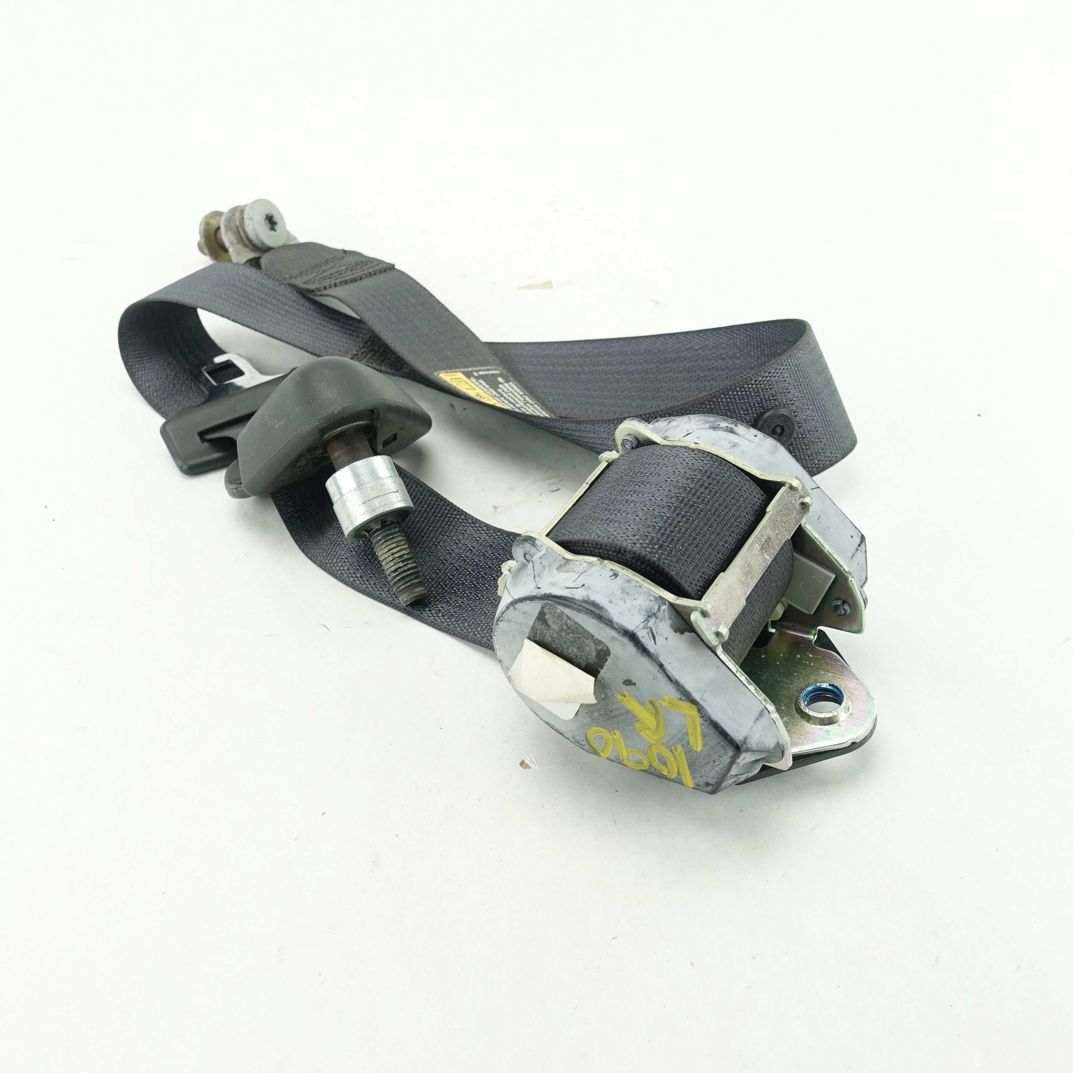 2006 2007 2008 2009 Pontiac Torrent Left Rear Seat Belt Black