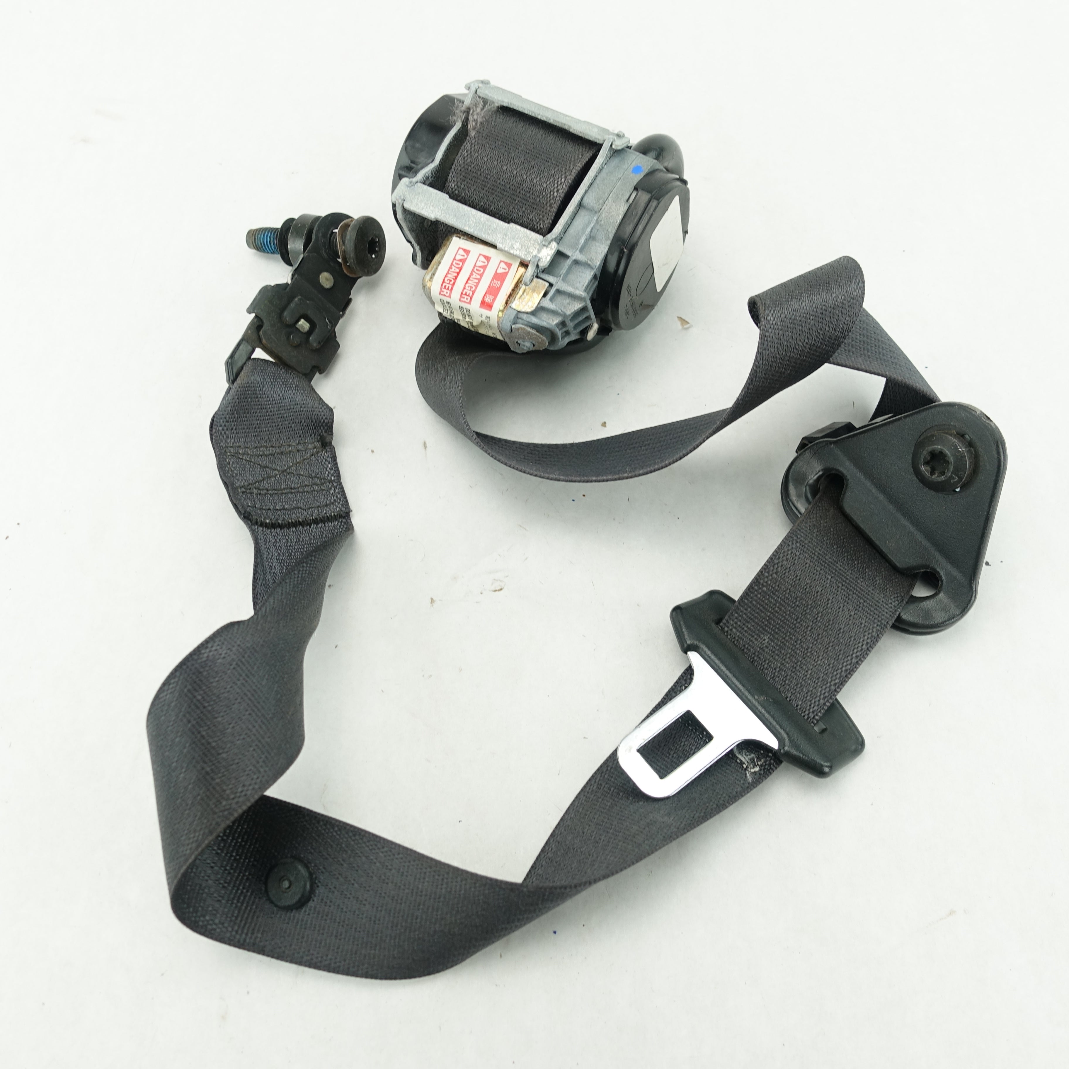 2006 2007 2008 2009 Pontiac Torrent Passenger Right Front Seat Belt Black