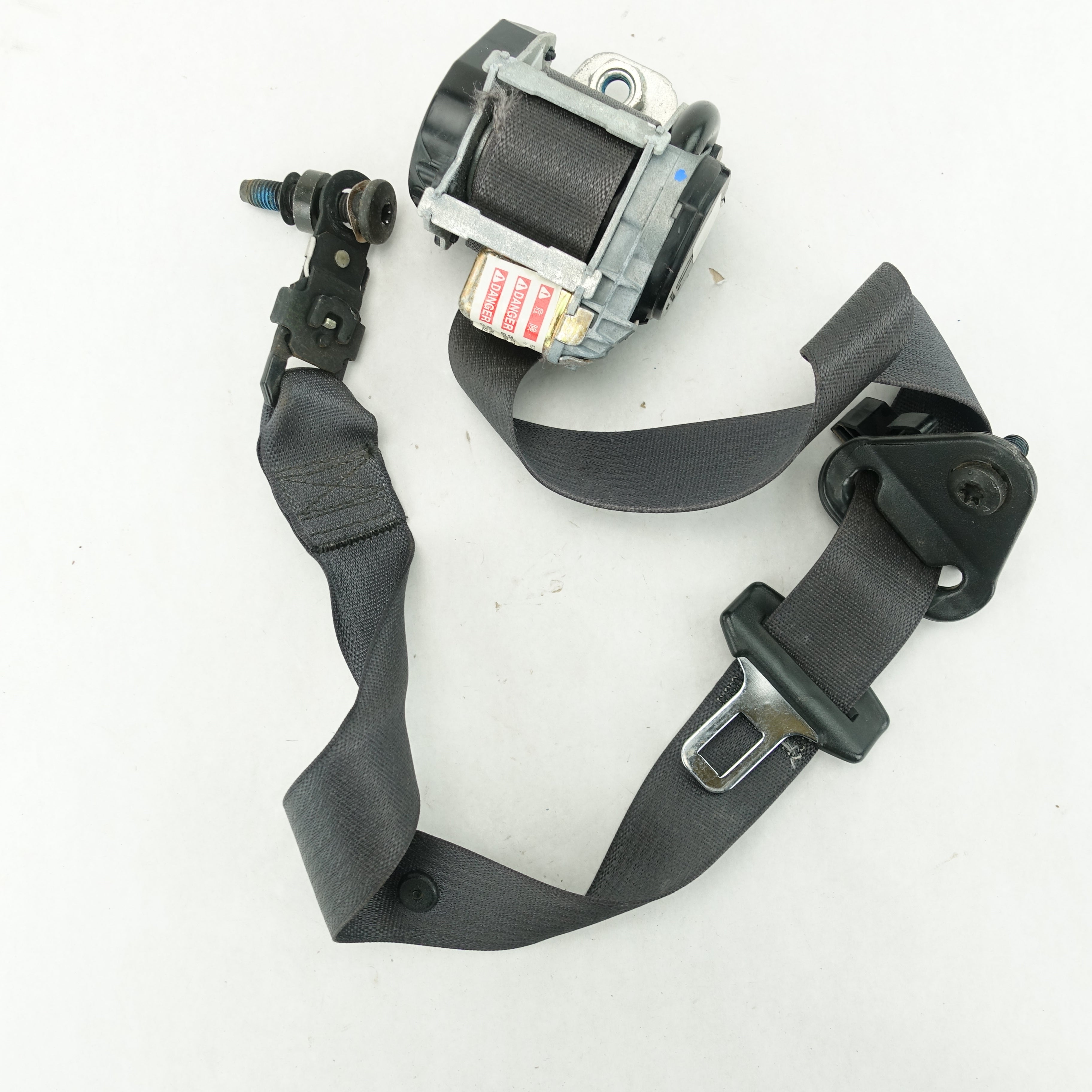2006 2007 2008 2009 Pontiac Torrent Passenger Right Front Seat Belt Black