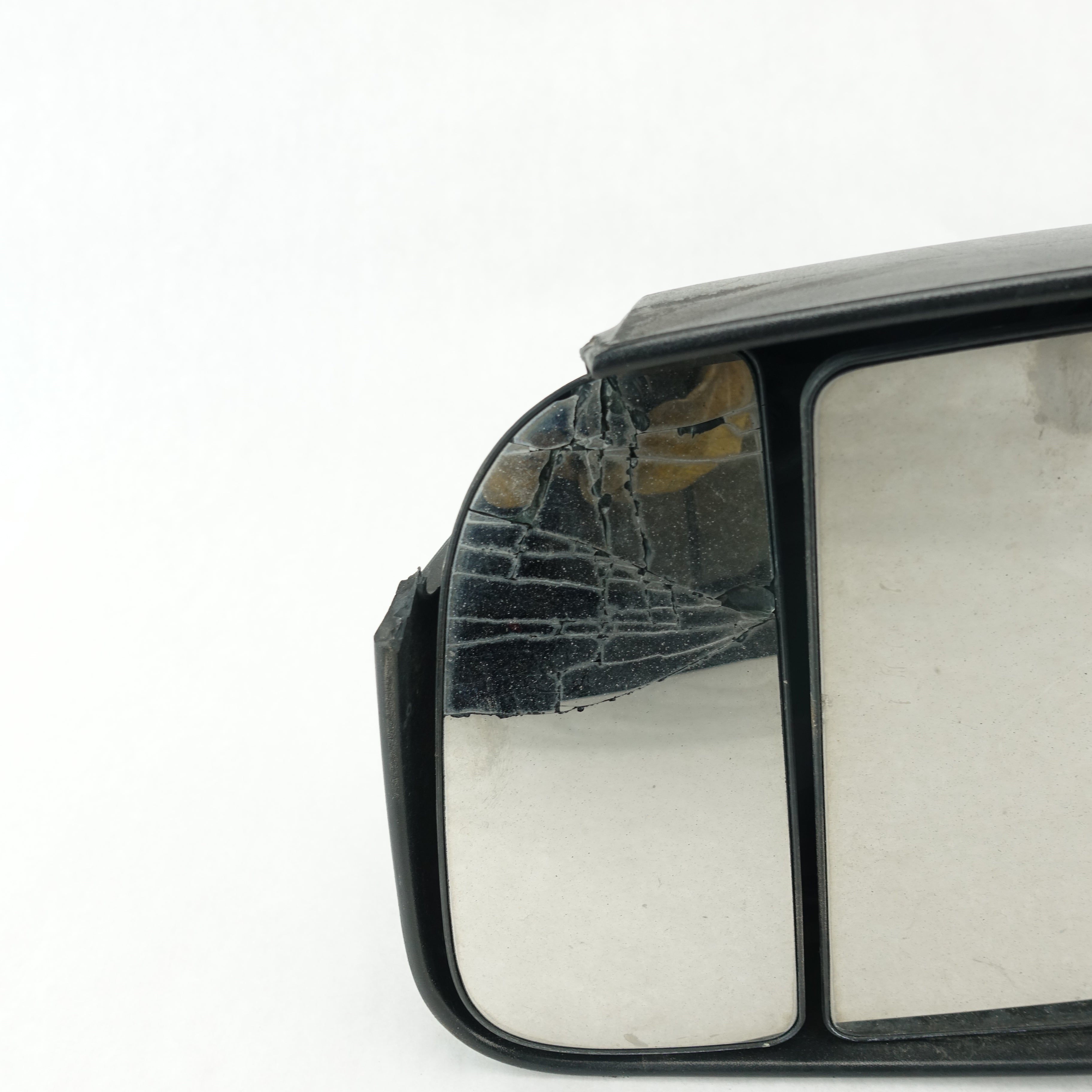 Damage 2019 2020 Ram 2500 3500 Driver Left Door Mirror Manual Fold