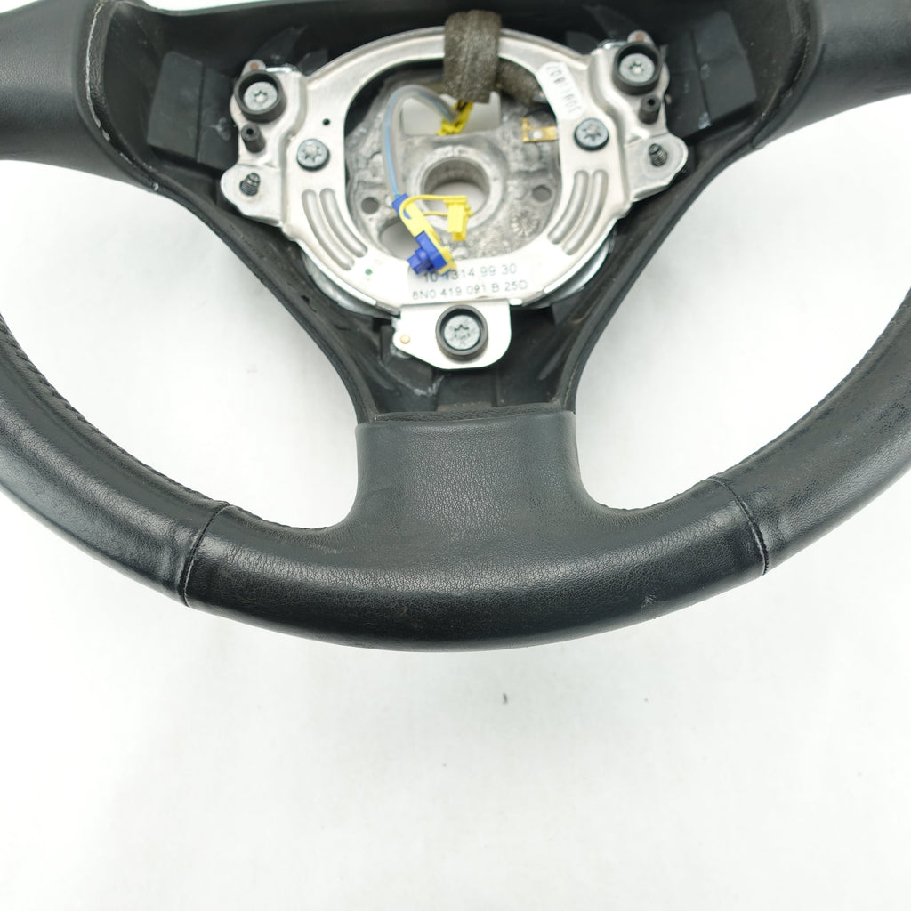 2001 2002 2003 2004 2005 2006 Audi TT Quattro Steering Wheel Black Leather