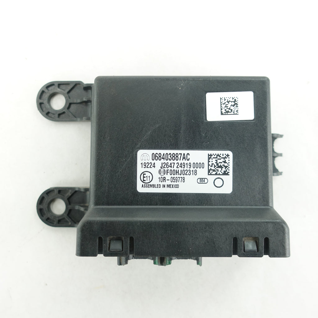 Damage 2018 2019 2020 2021 Ram 1500 2500 3500 Network Gateway Control Module