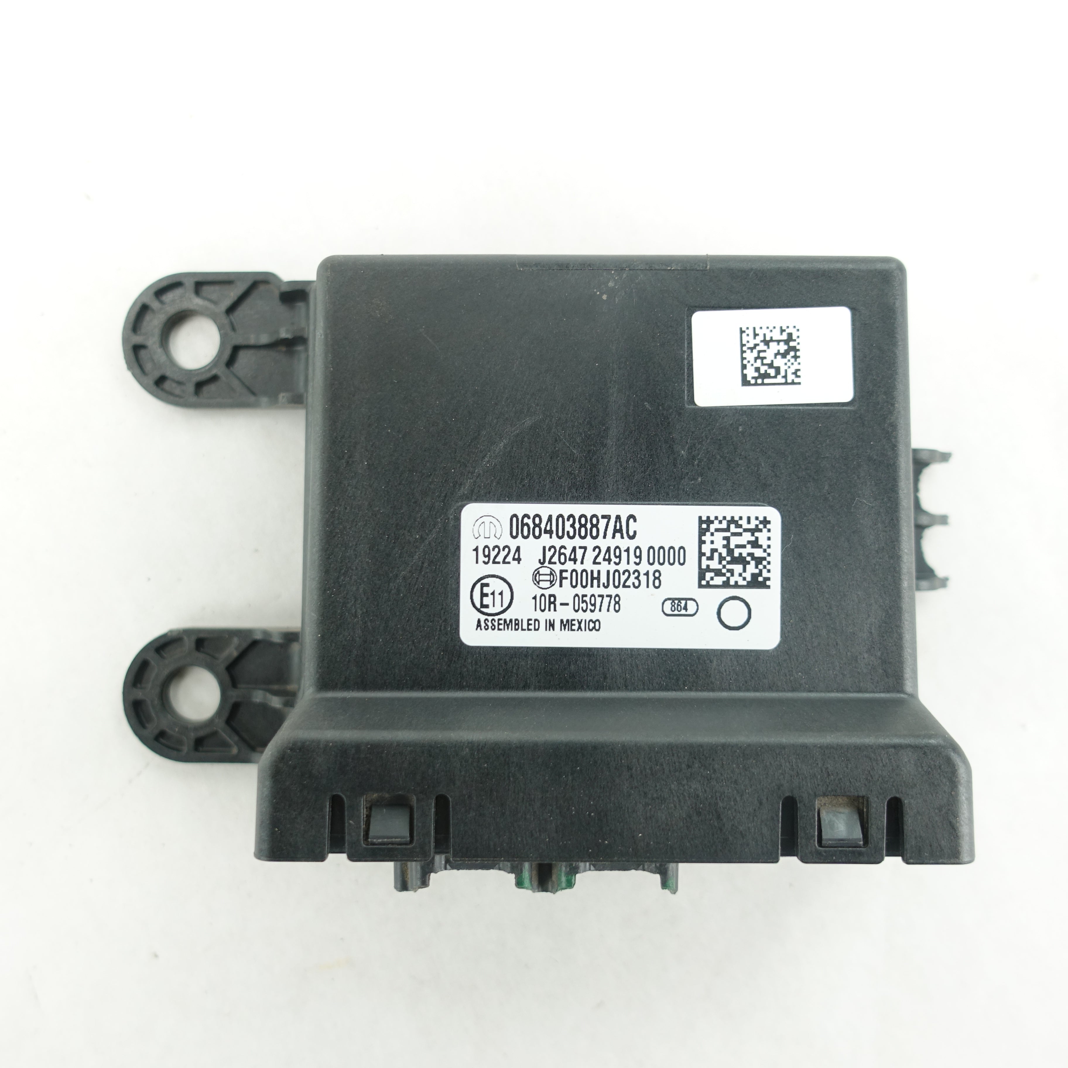 Damage 2018 2019 2020 2021 Ram 1500 2500 3500 Network Gateway Control Module