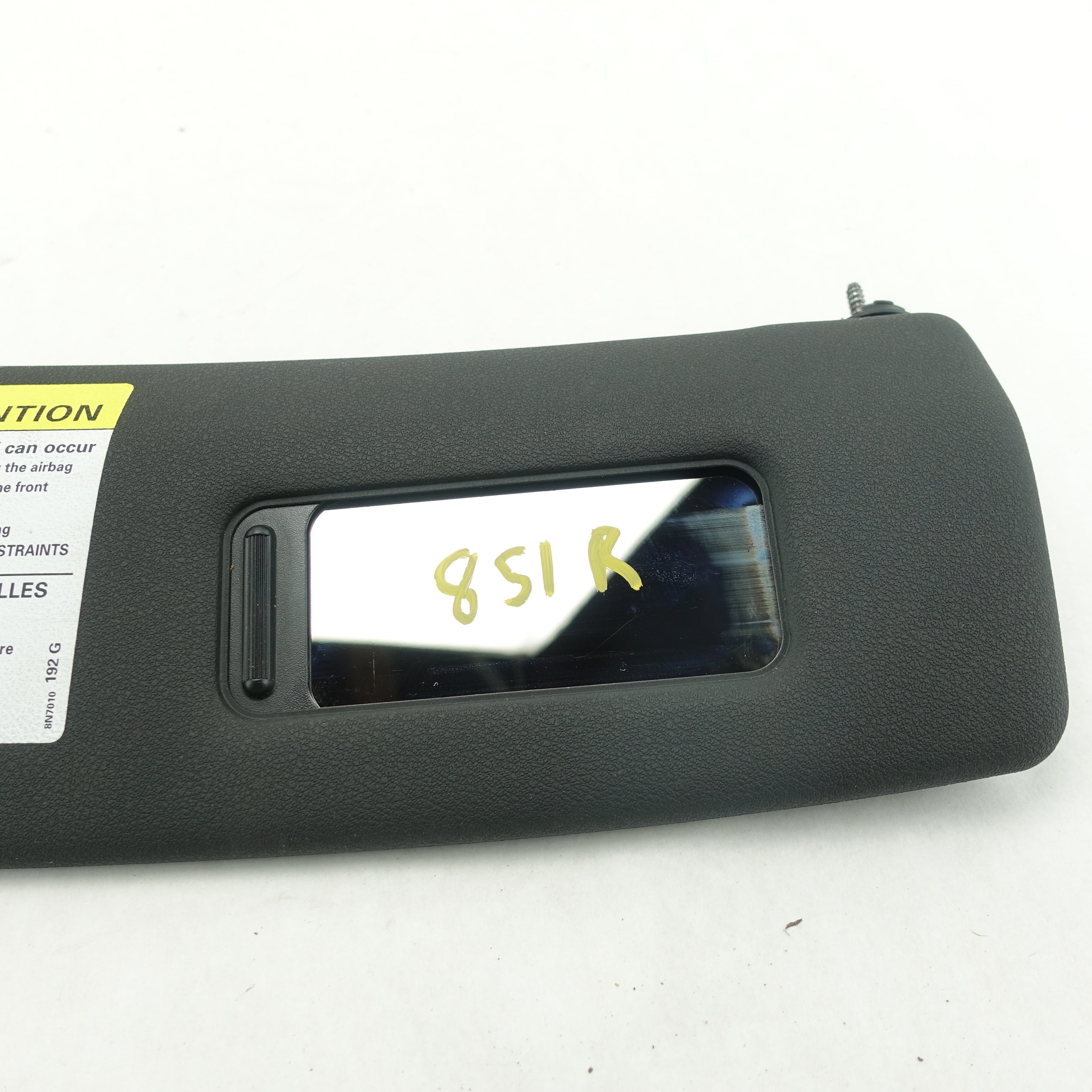 2000 2001 2002 2003 2004 Audi TT Convertible Passenger Right Sunvisor Sun Visor
